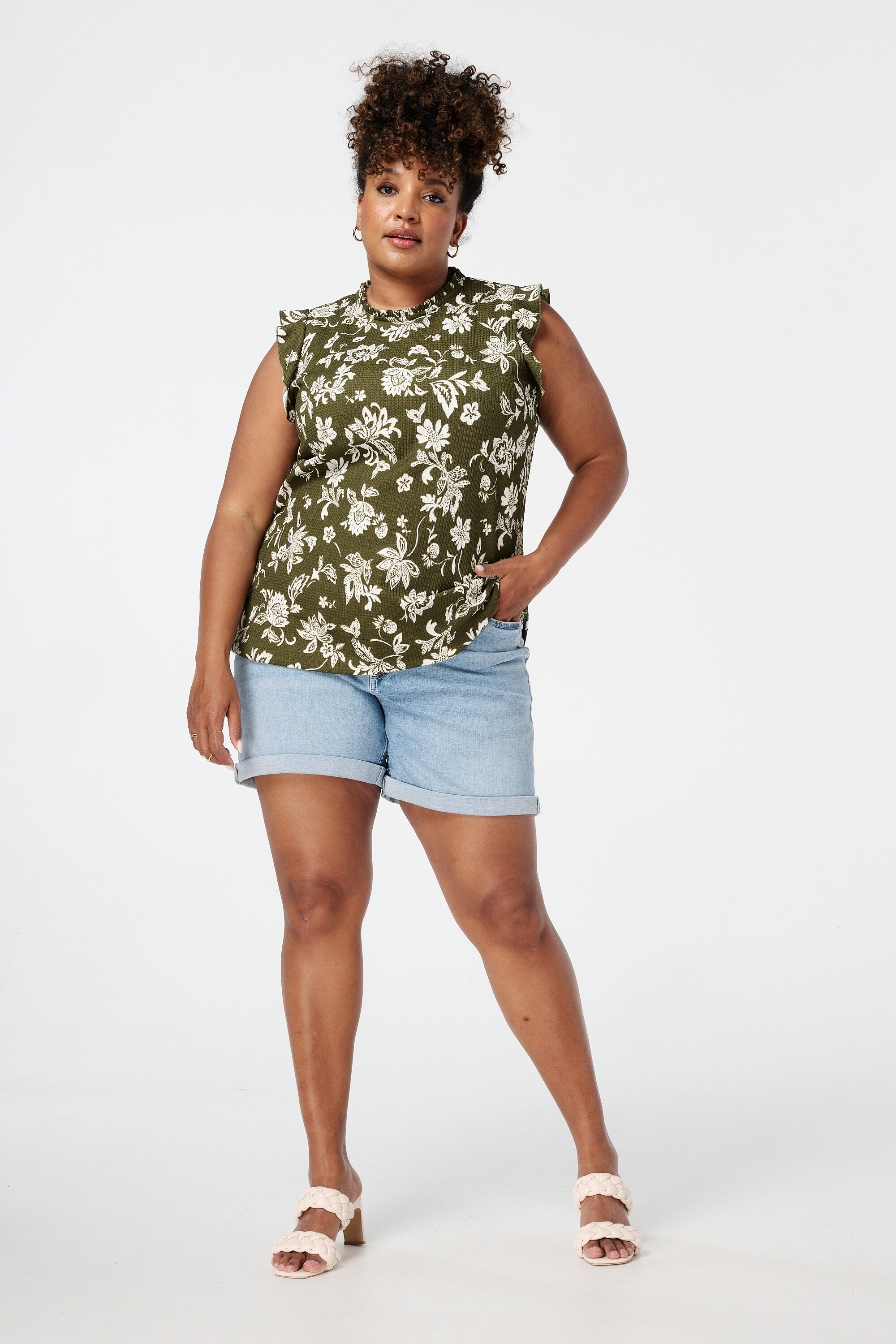 Top met print image number 5