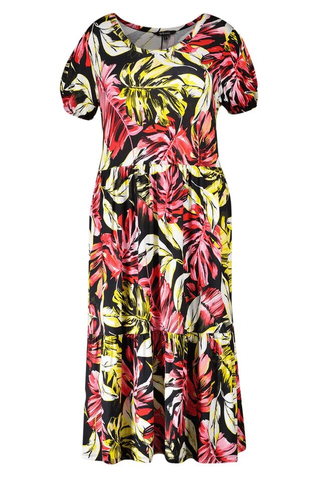 Lange jurk met print image number 2