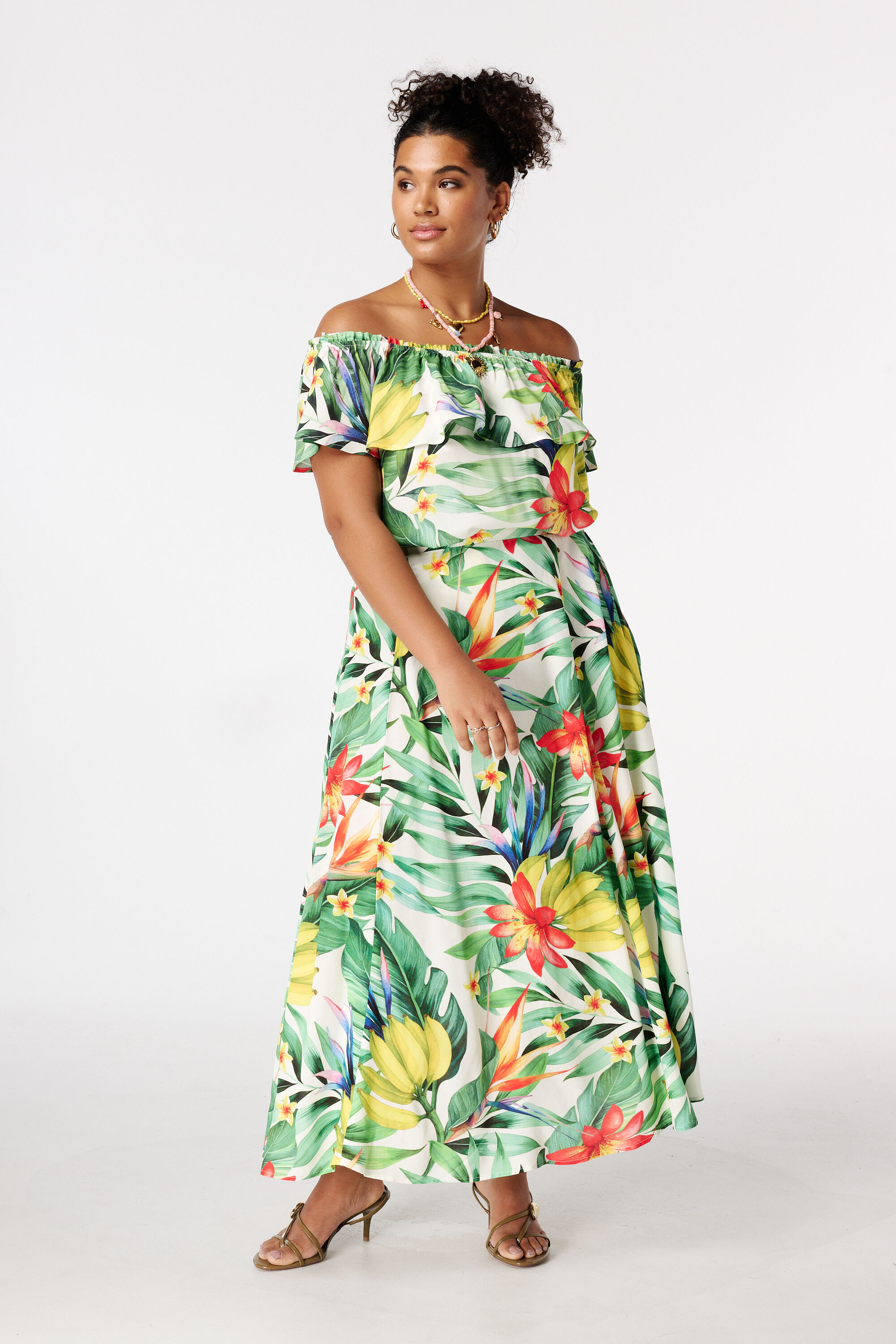 Maxi rok met print