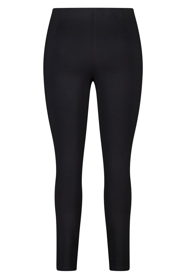 Tregging skinny leg met pailletten zijstreep image number 2