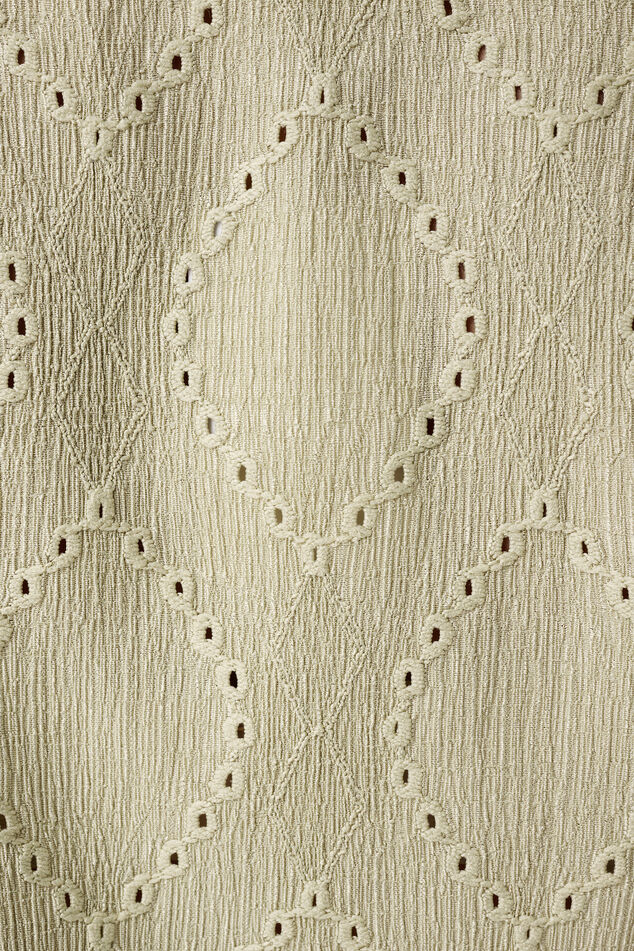 Top met broderie-look image number 4