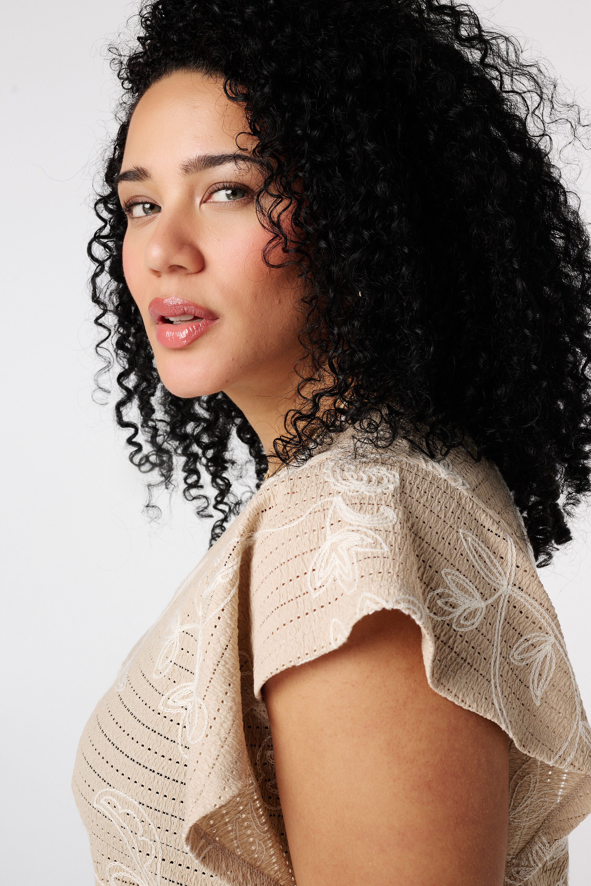 Top met paisleyprint image number 4