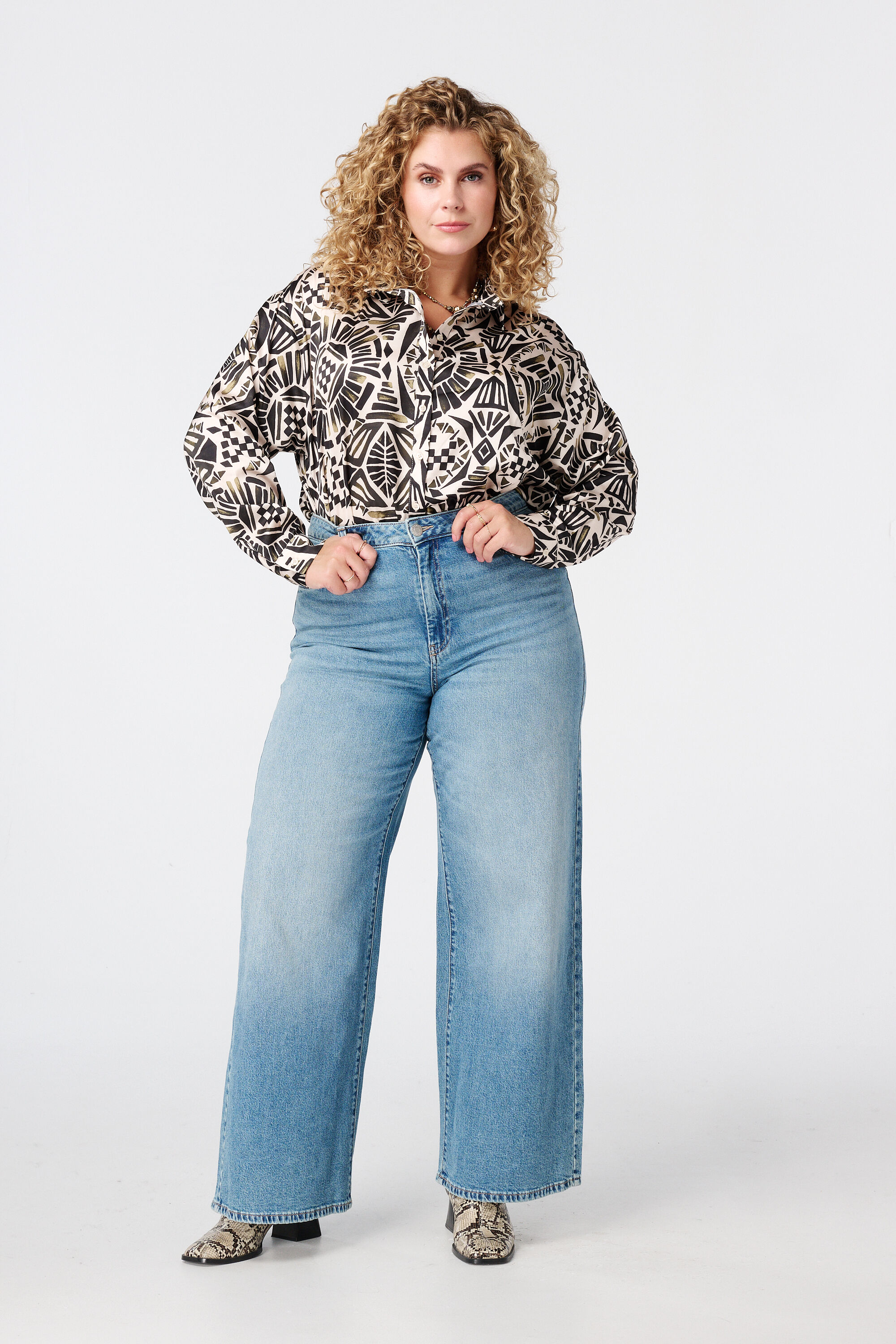 Blouse met print image number 5