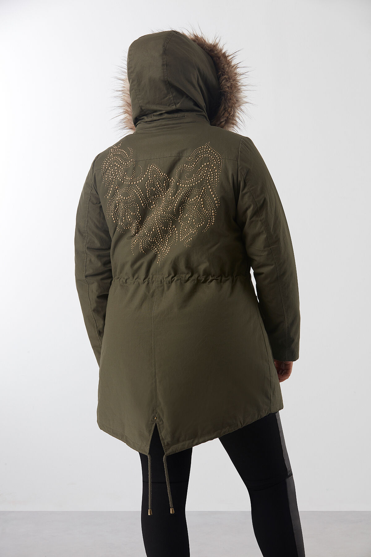 Parka met studs image number 5
