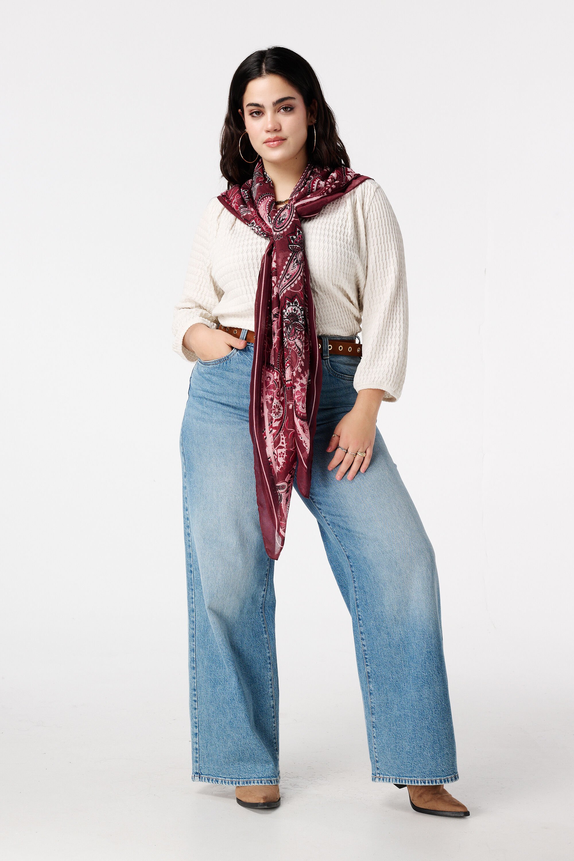 Jersey top in structuur image number 5