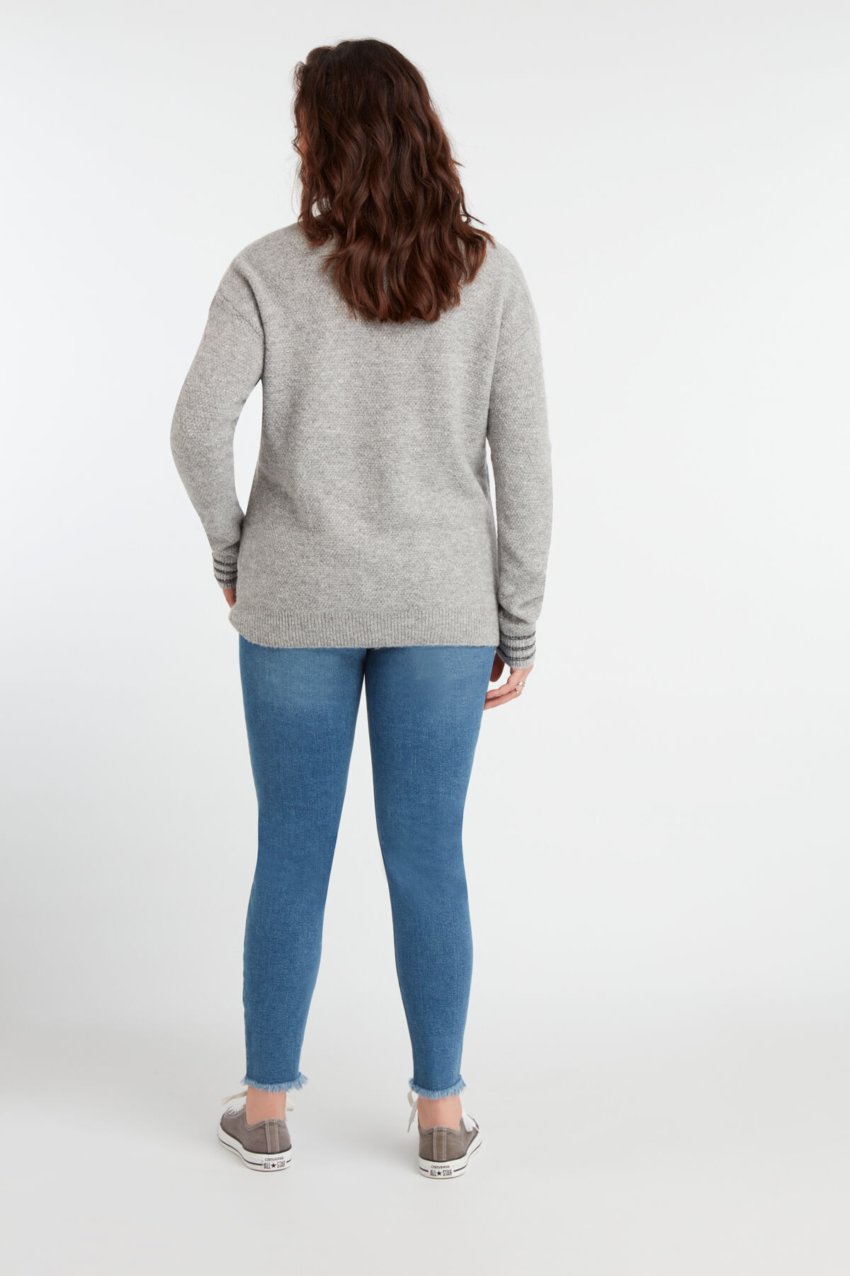 Super skinny CHERRY met riem image number 5