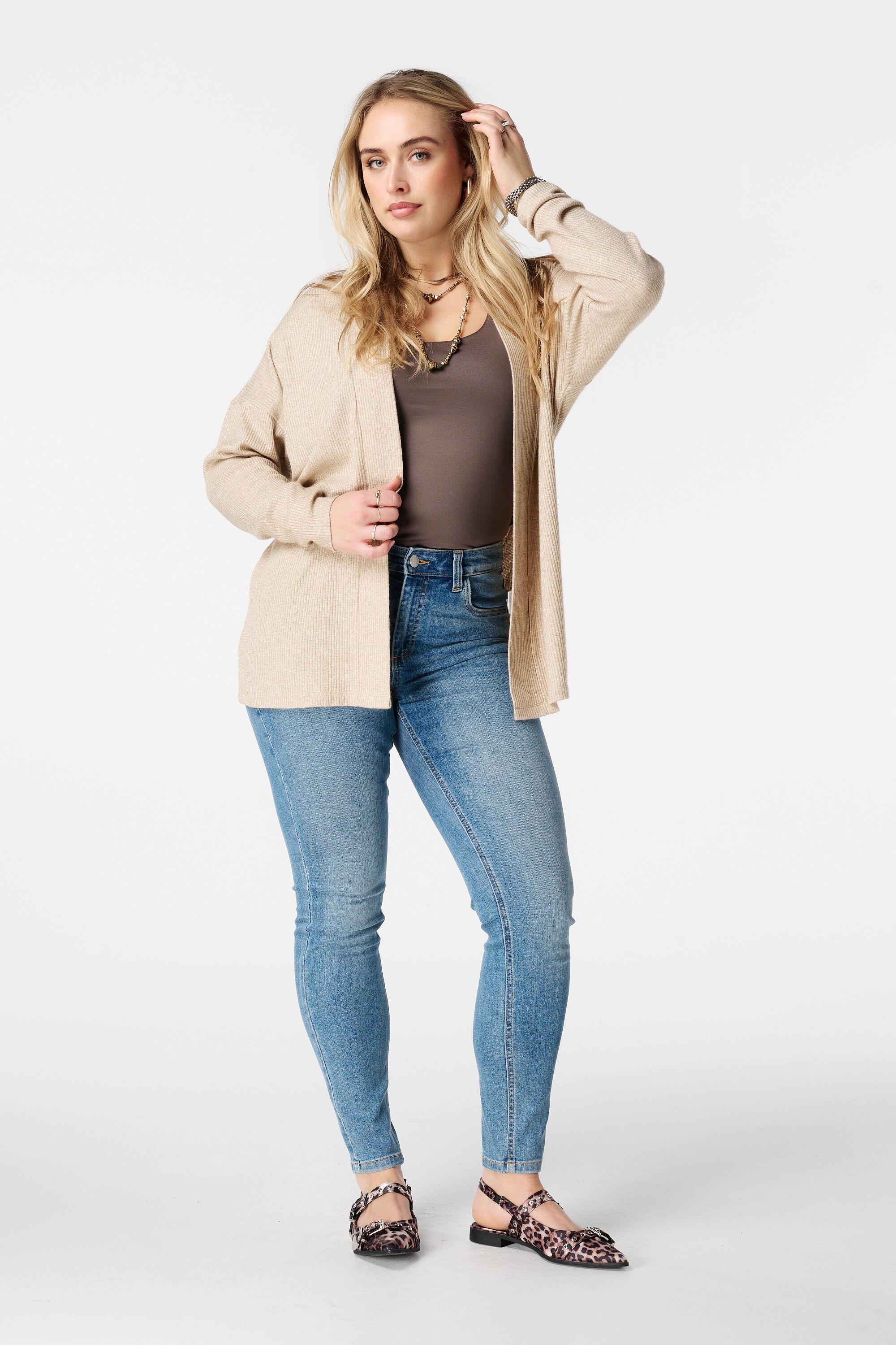 Vest met lurex image number 5