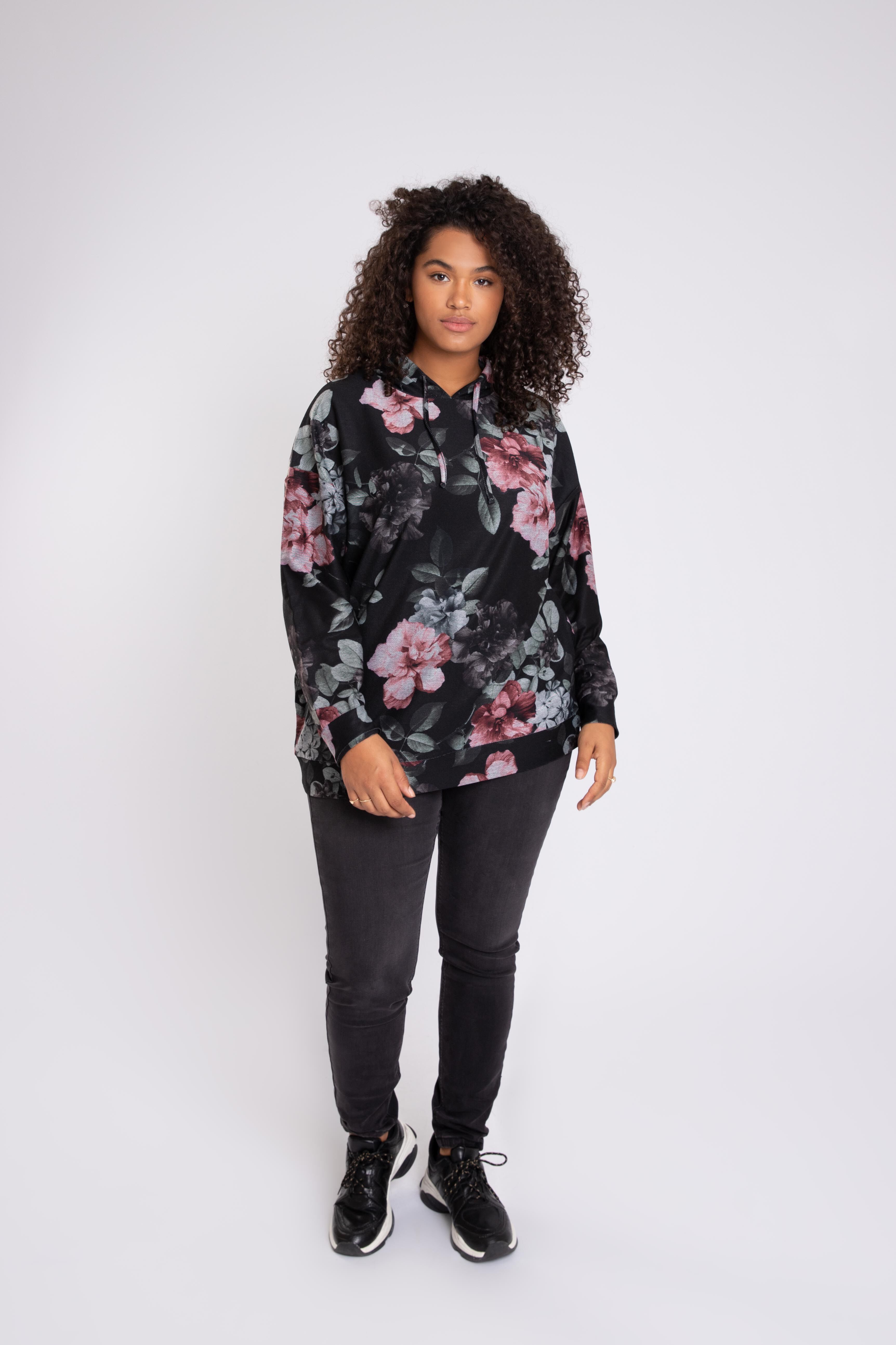 Sweater met bloemenprint image number 5