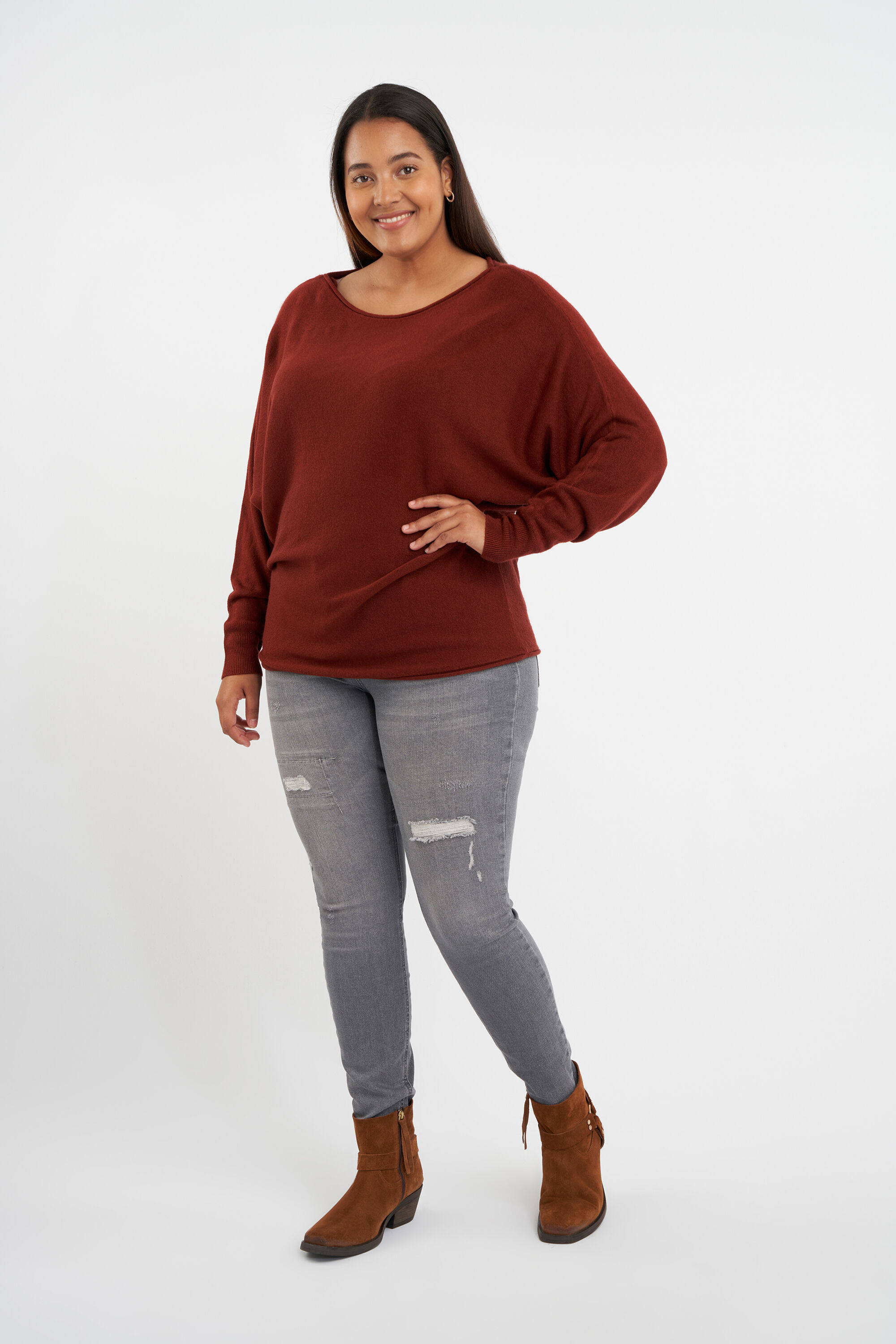 Trui met vleermuismouw image number 5