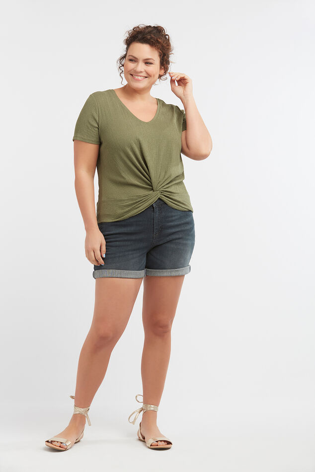 Denim short image number 3