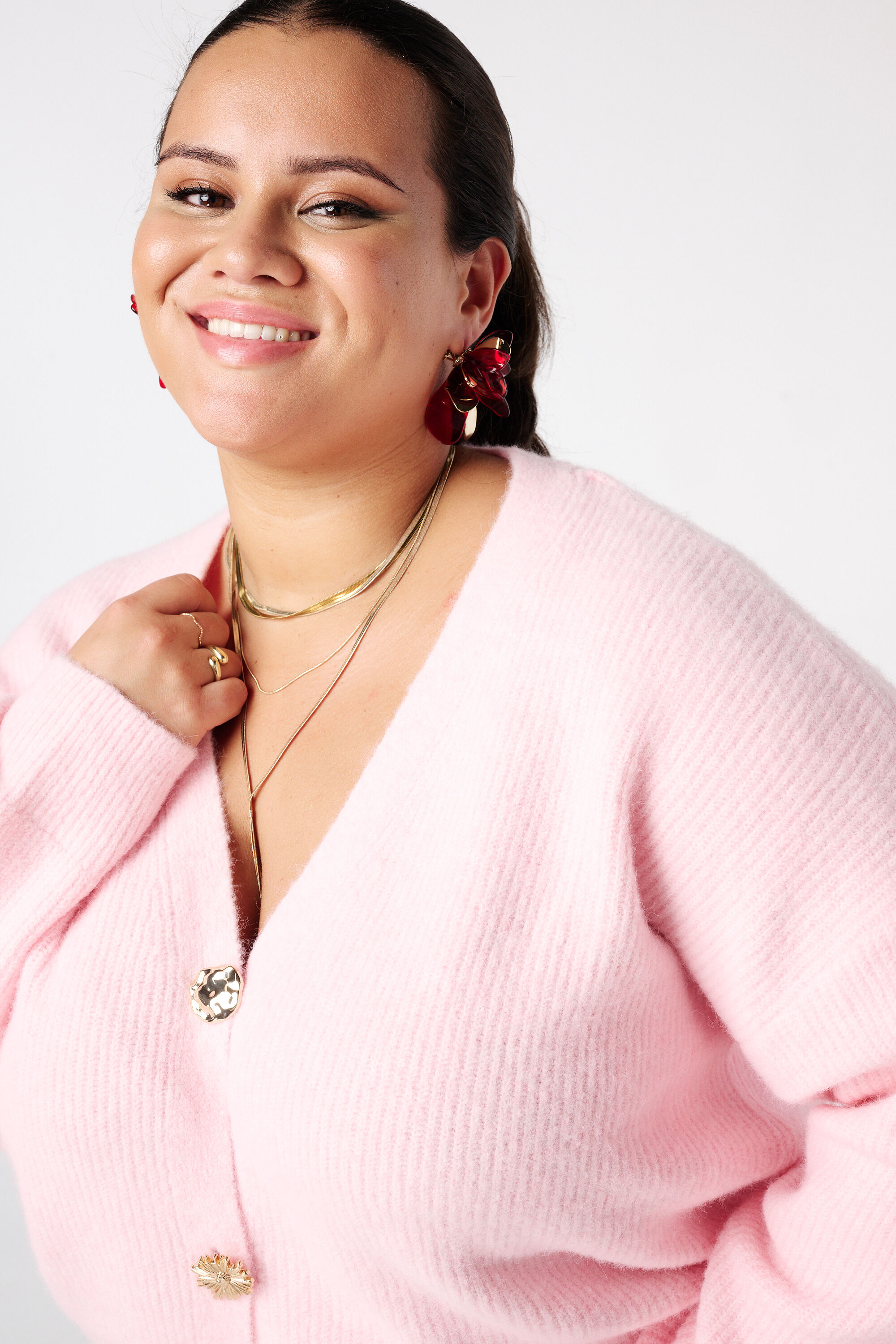 Vestje met gouden knopen image number 4