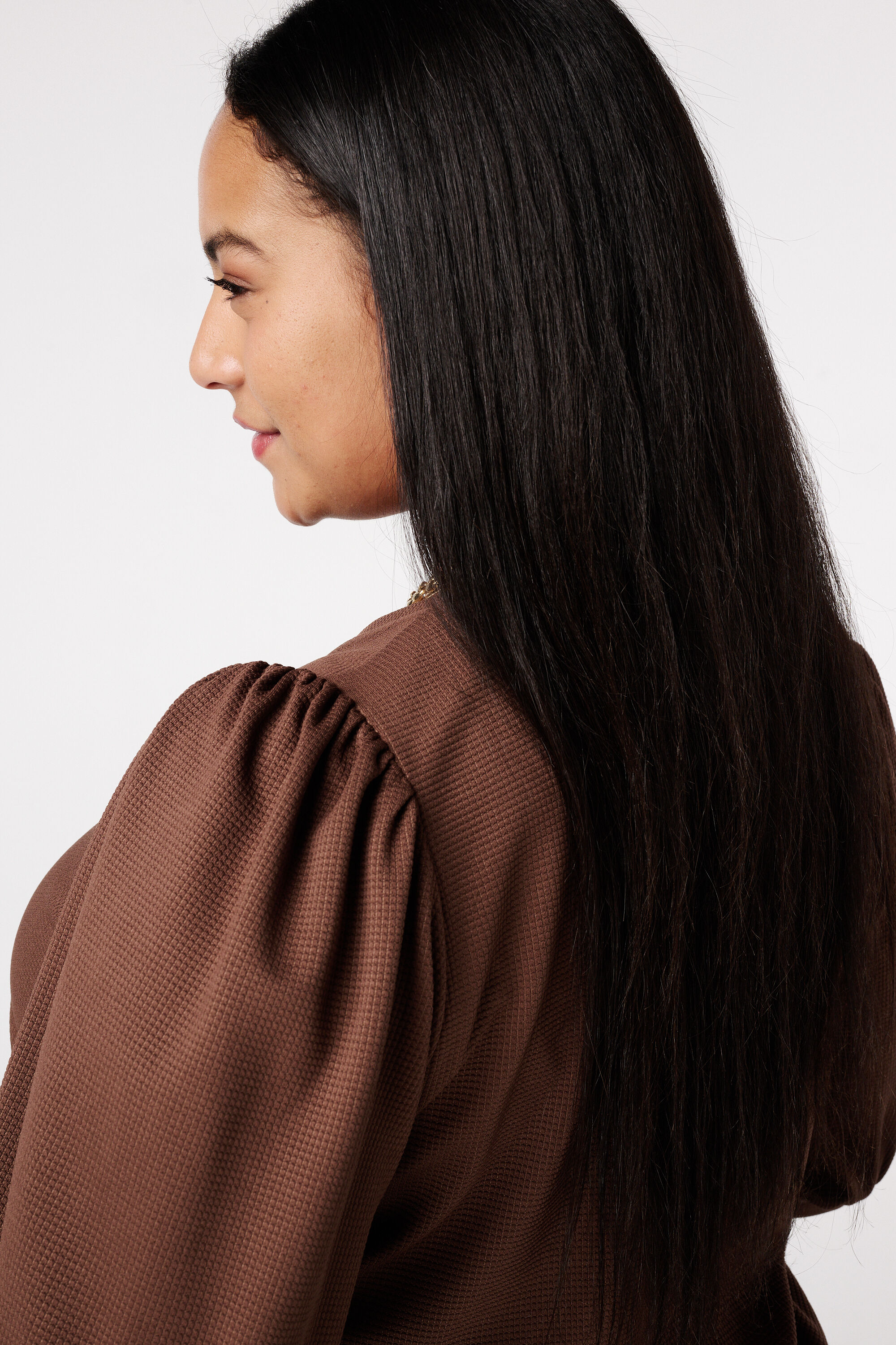 Top met pofmouwen image number 4