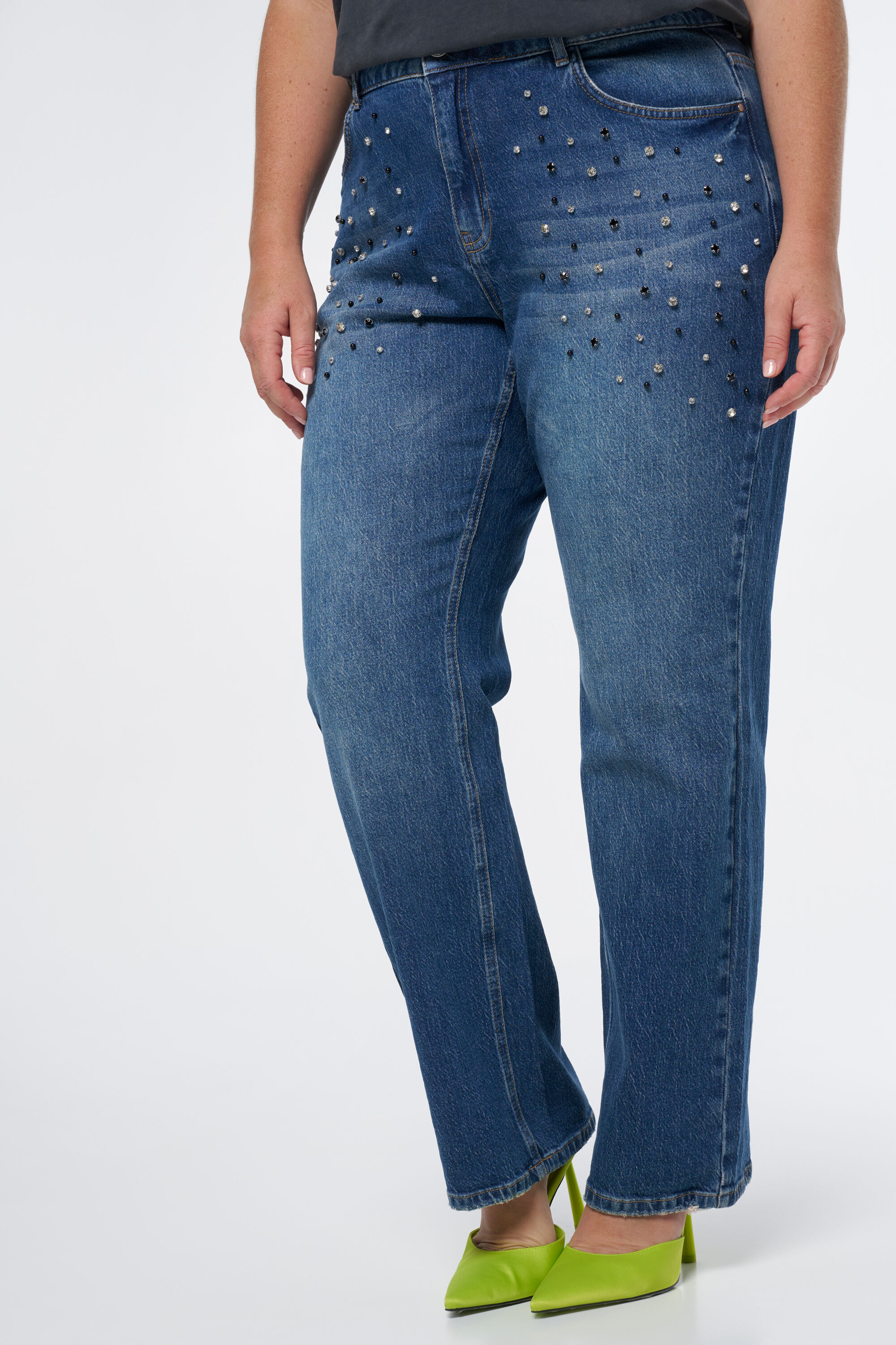 Jeans met steentjes image number 5