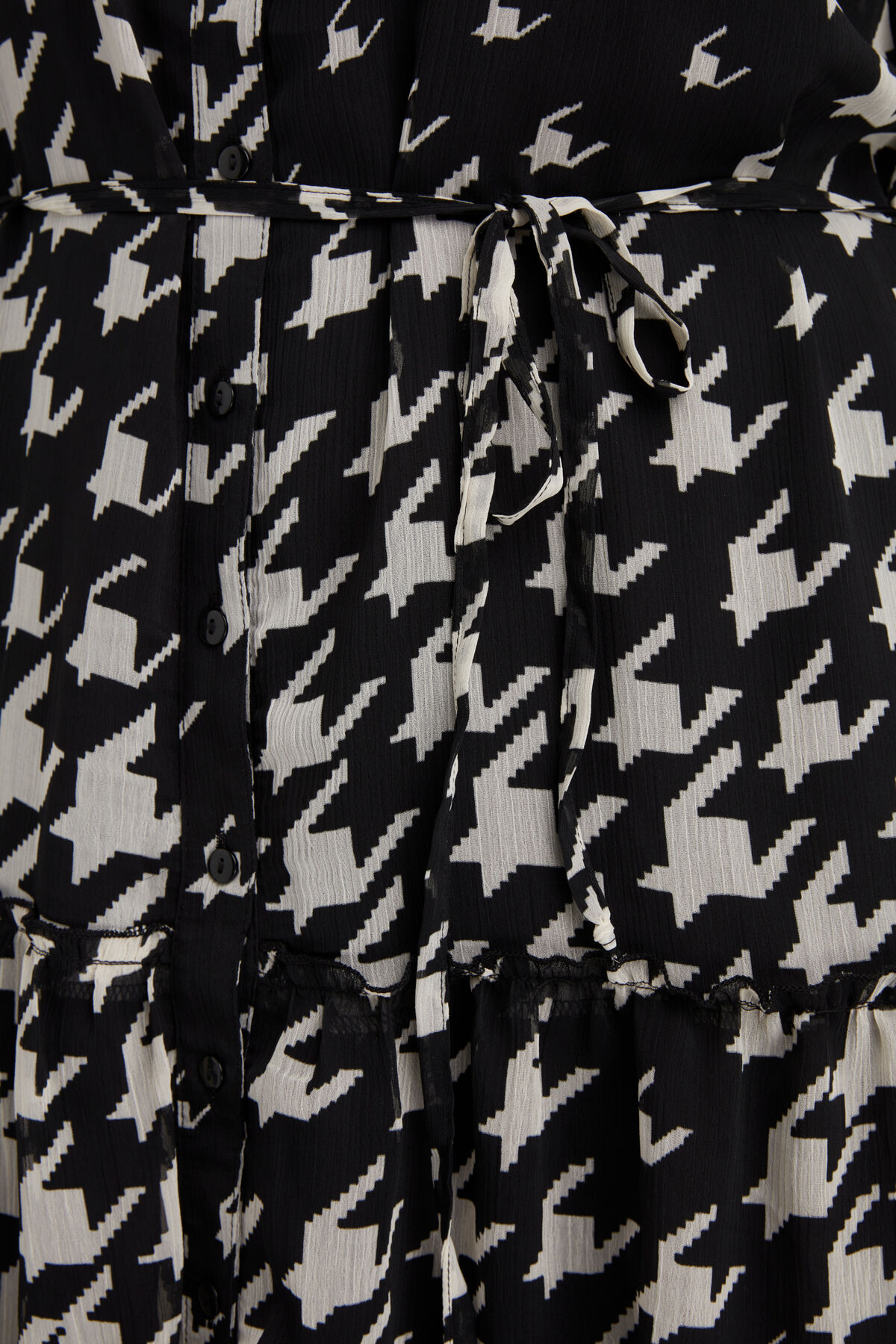 Jurkje met pied-de-poule print image number 4