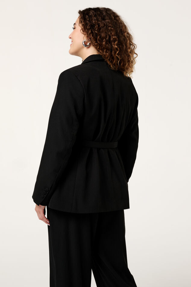 Blazer met ceintuur image number 3