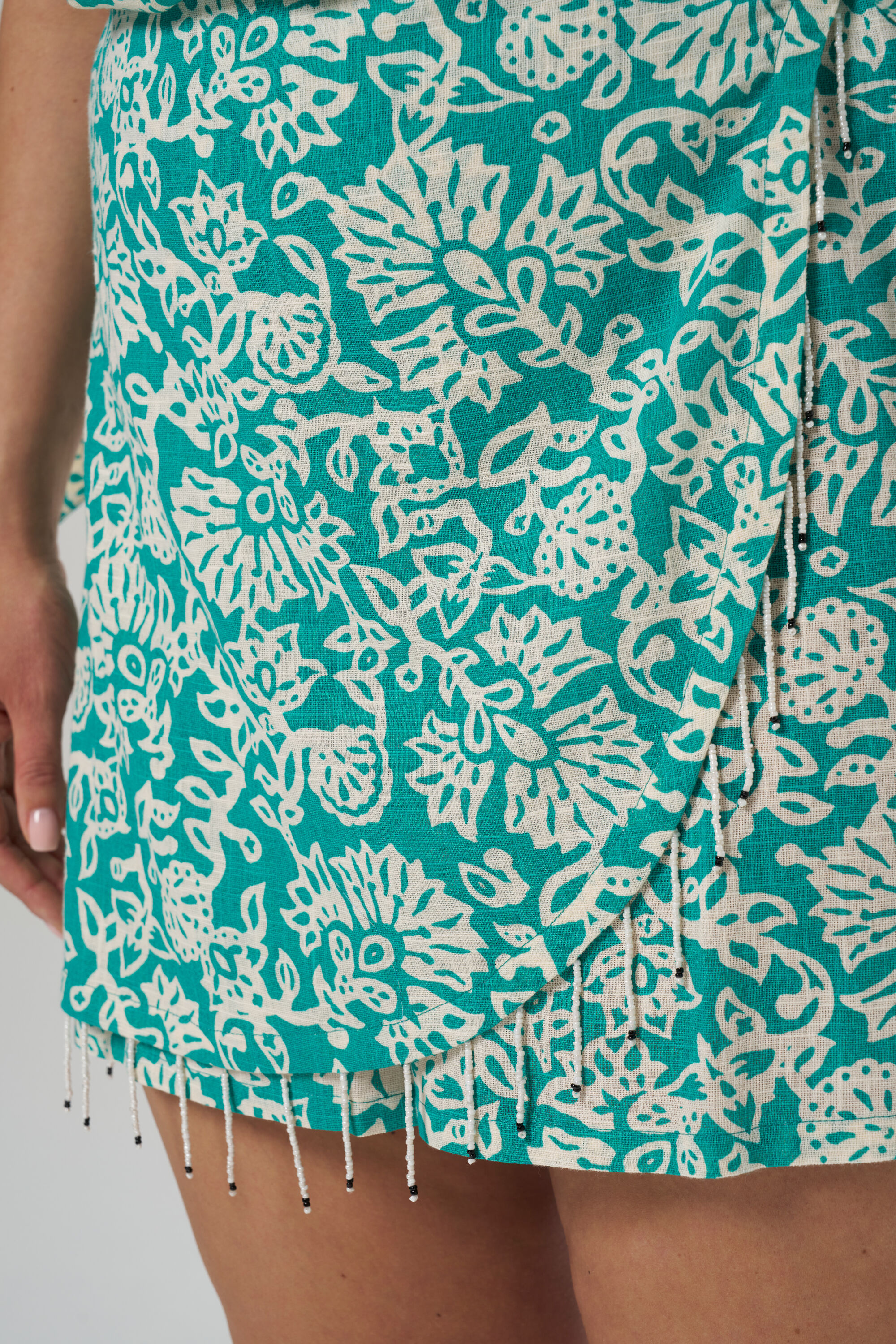 Skort met print en details image number 4