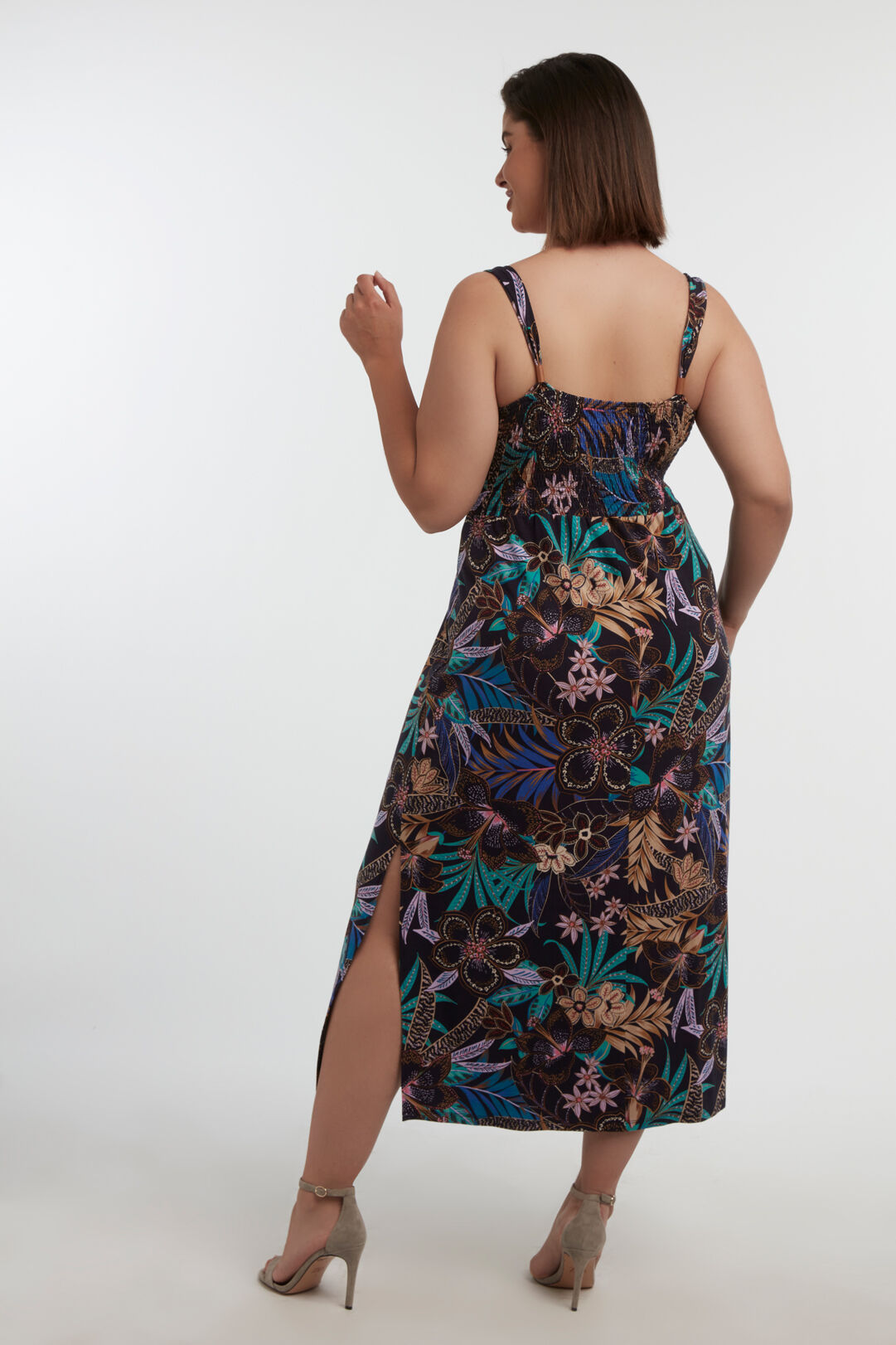 Jurk met bloemen print image number 4