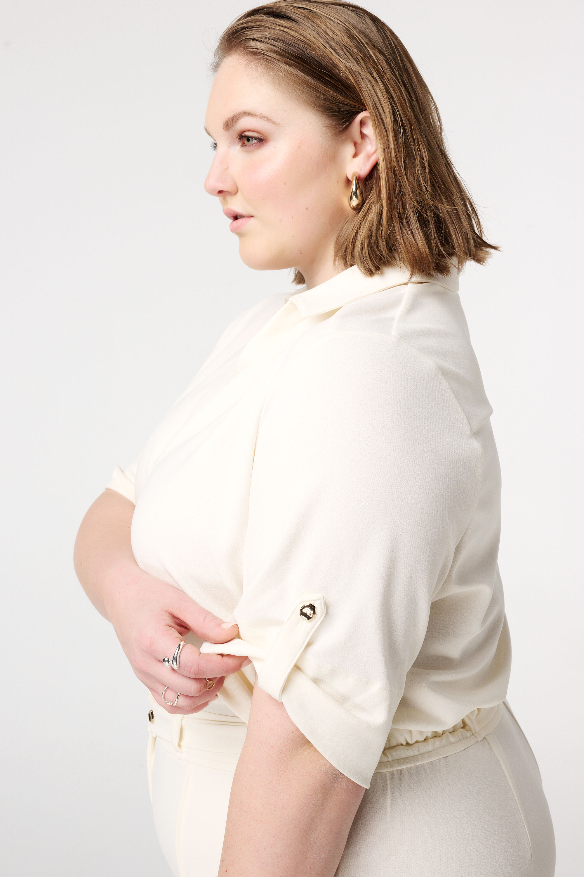 Jumpsuit met ceintuur image number 4