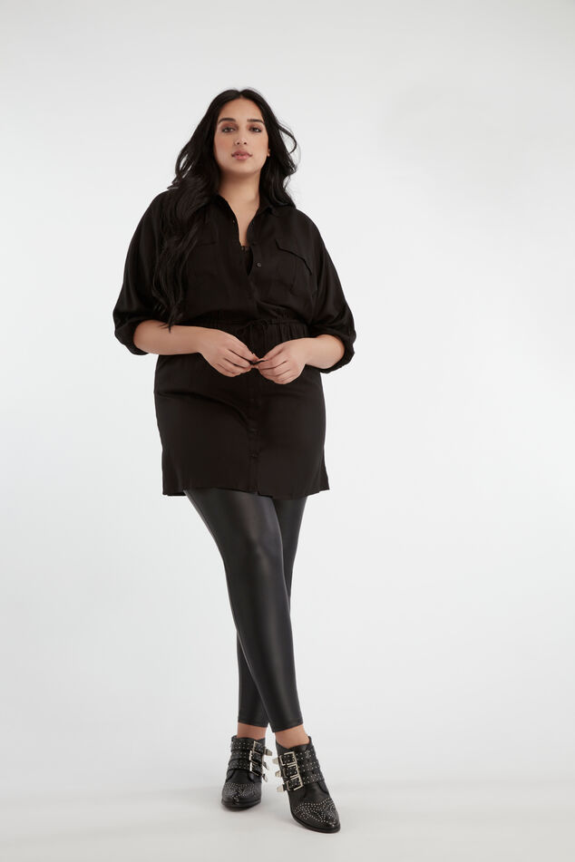Legging van imitatieleer image number 0