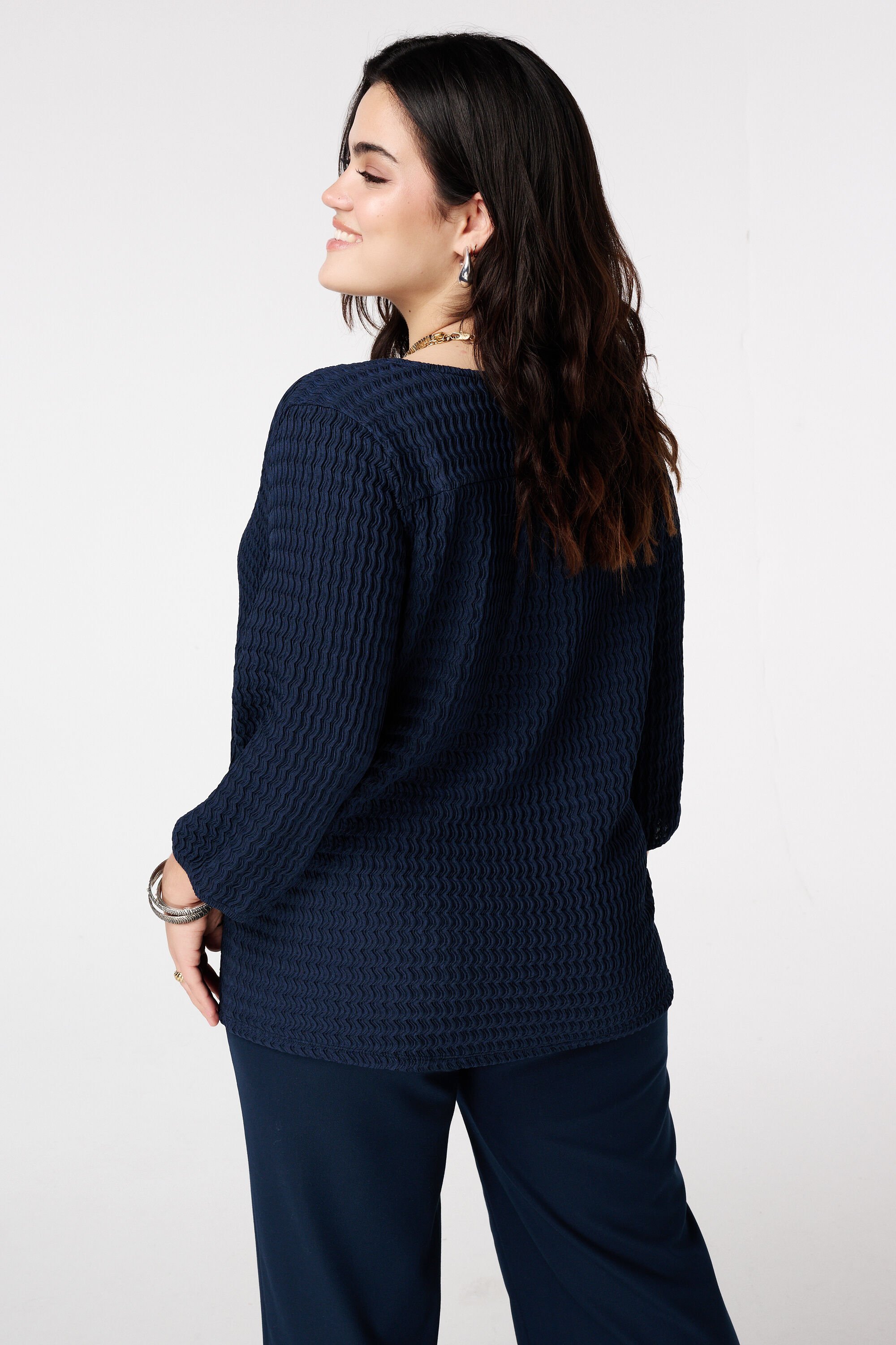 Jersey top in structuur image number 3