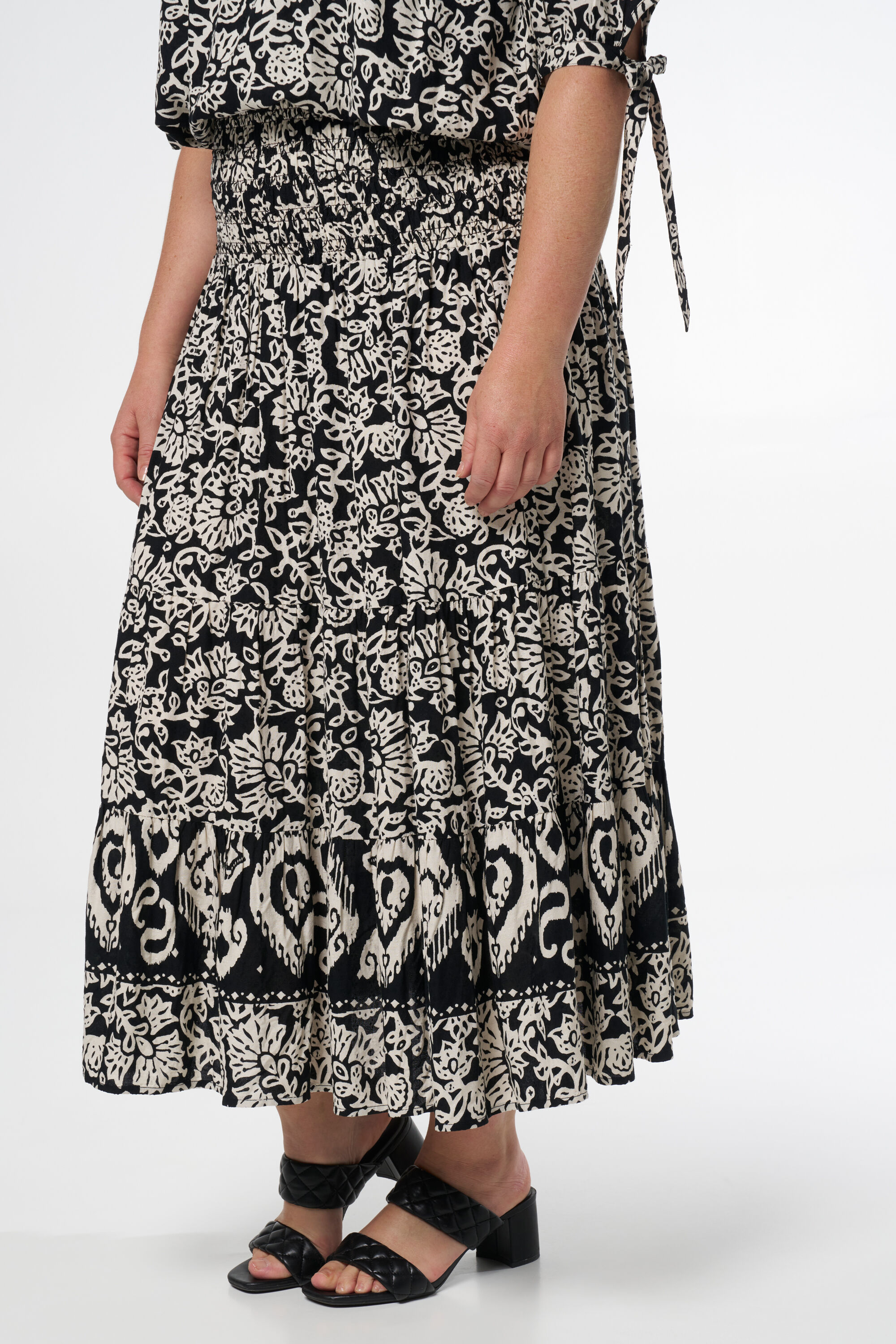 Midi rok met print image number 5