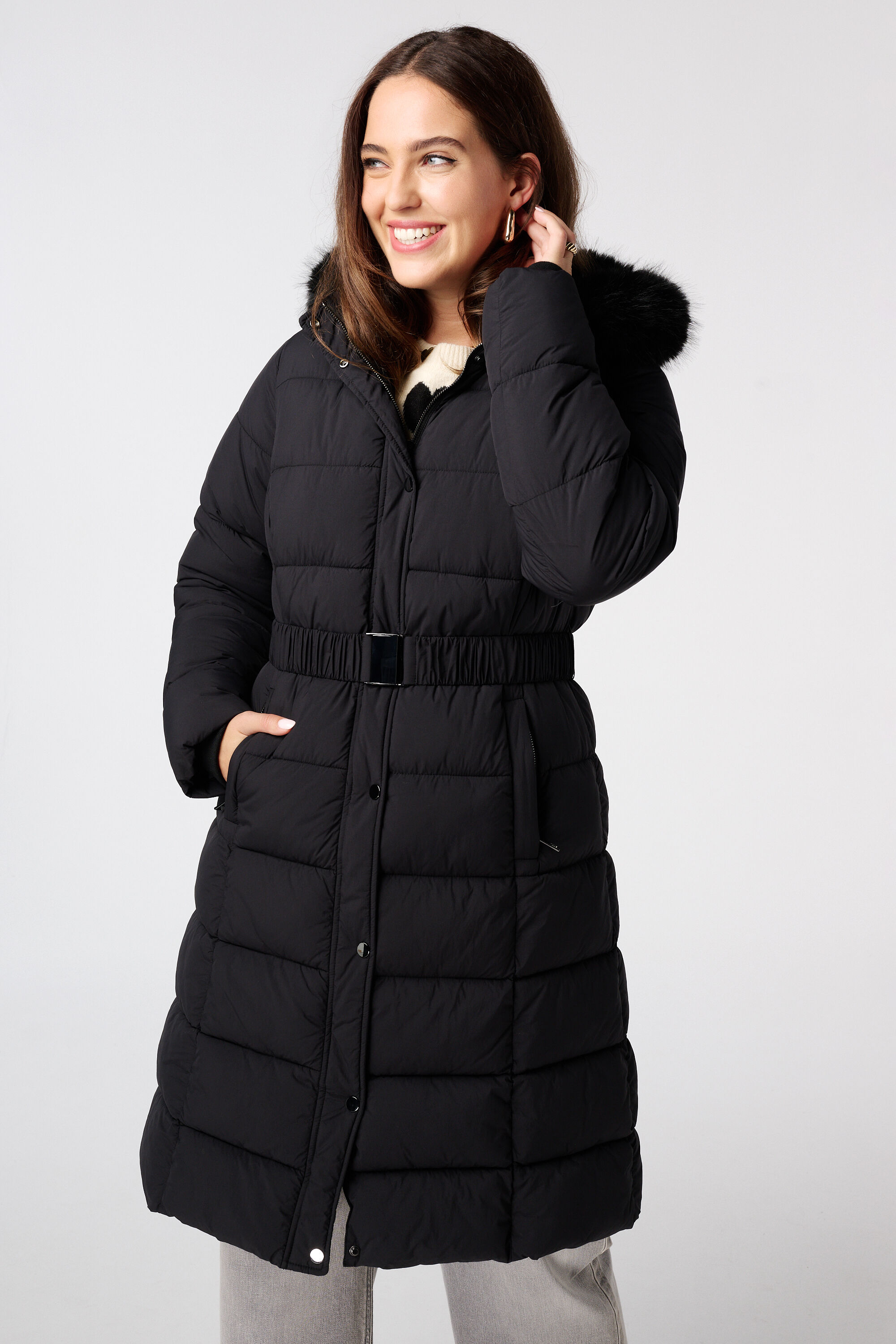 Jas met ceintuur image number 5