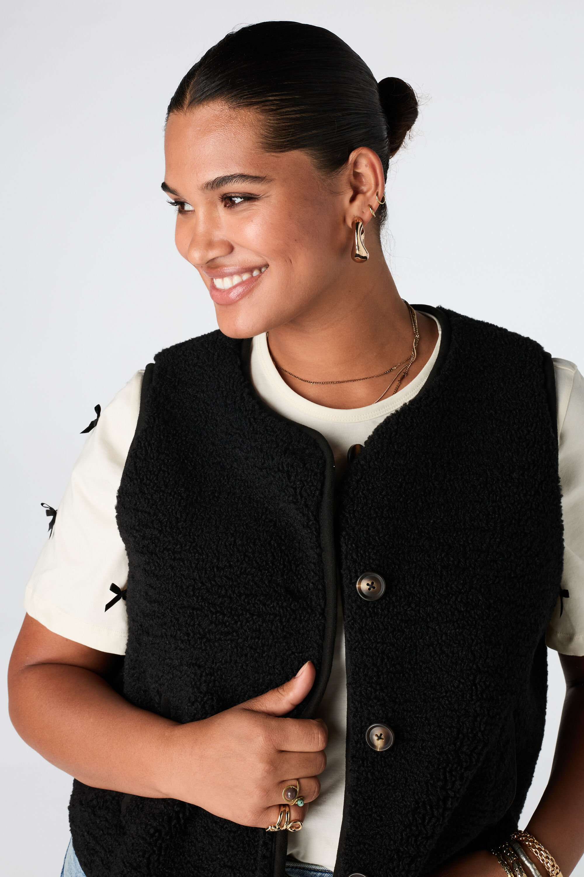 Teddy gilet image number 4