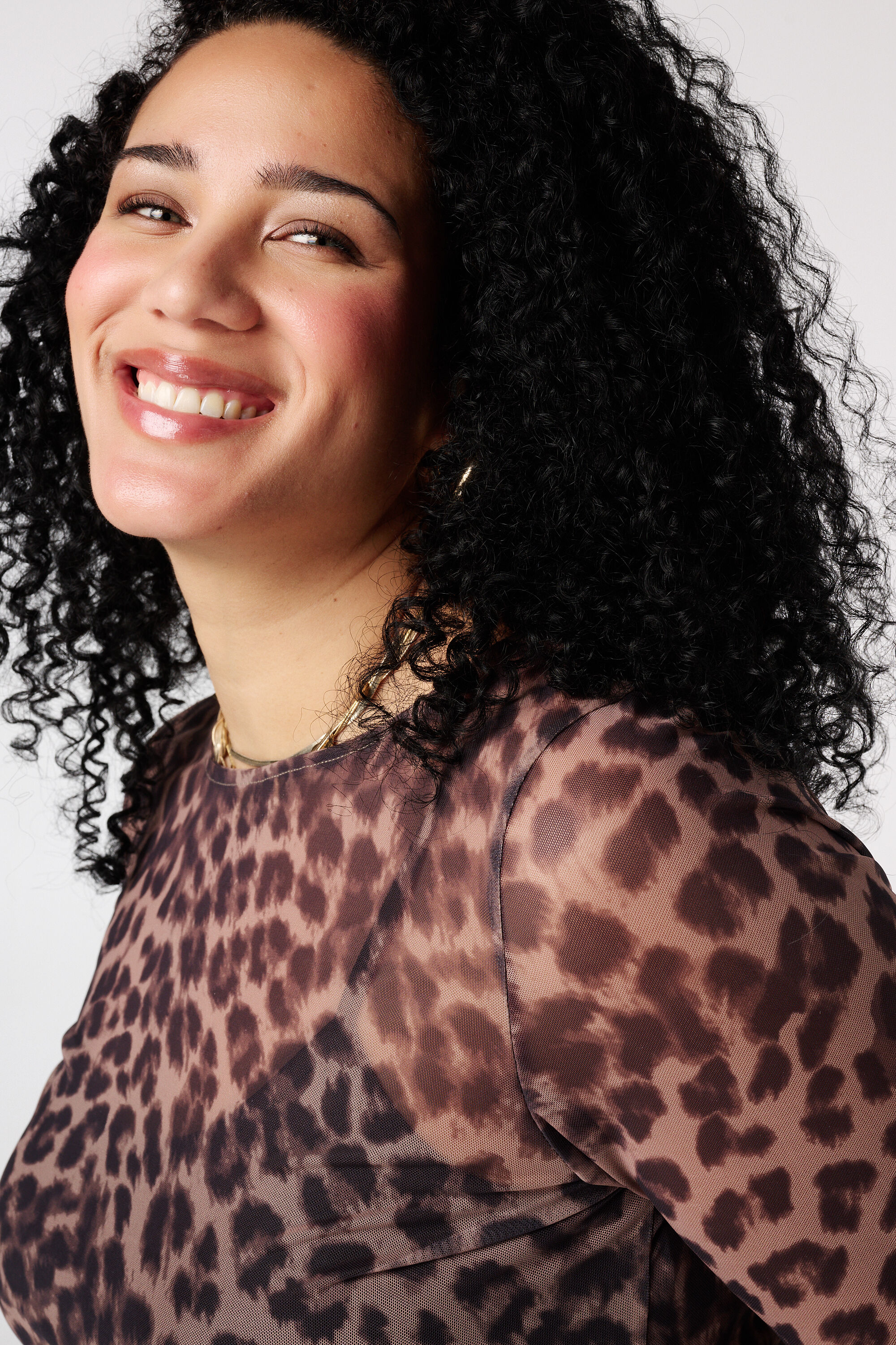 Mesh top met print image number 4