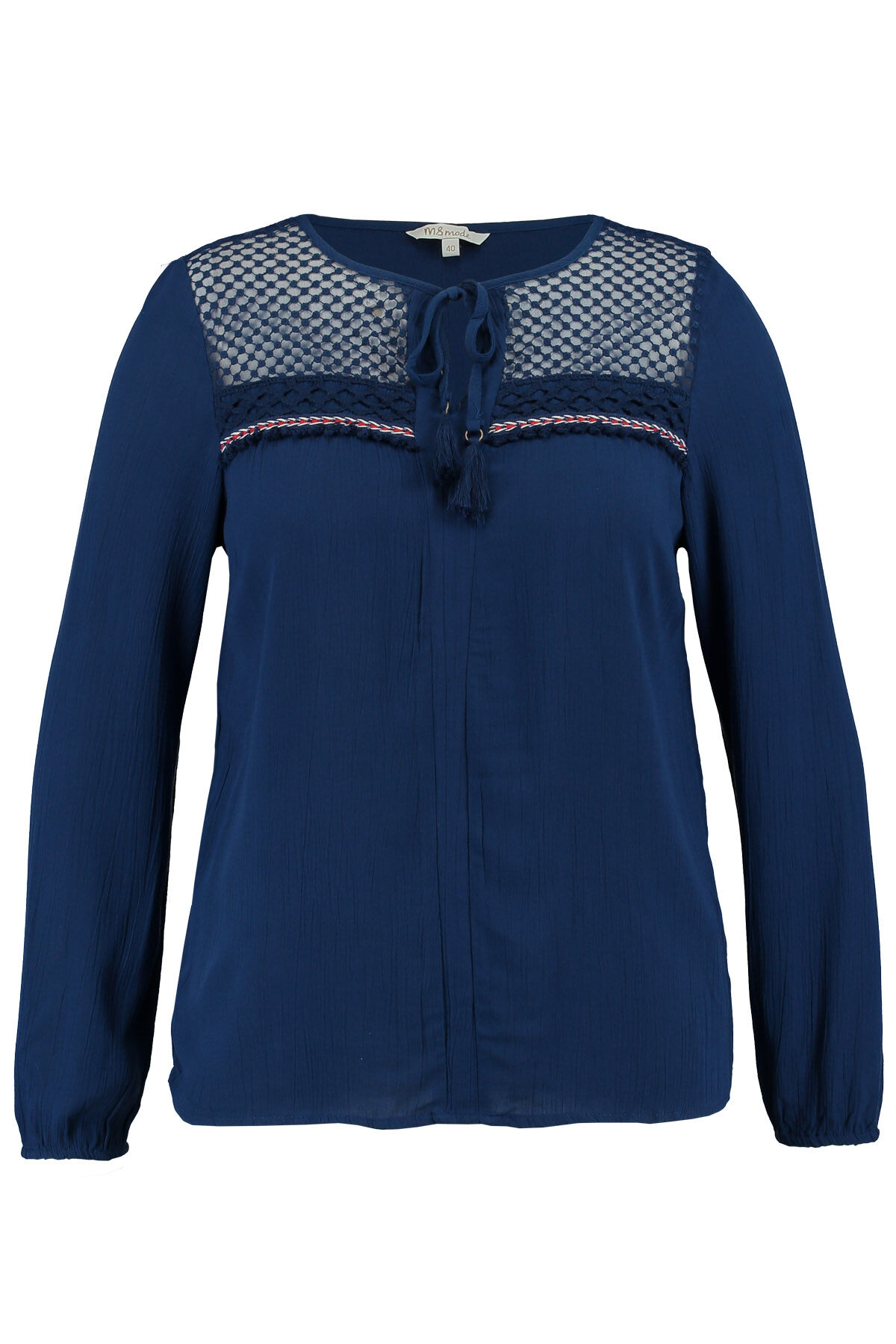Blouse met volants image number 1