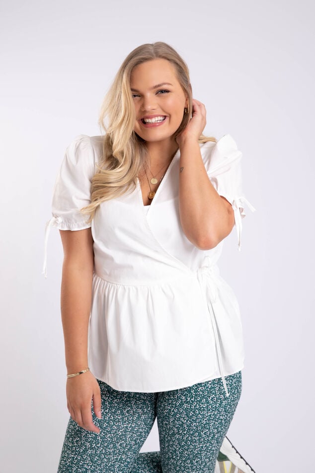 Blouse met overslag  image number 7