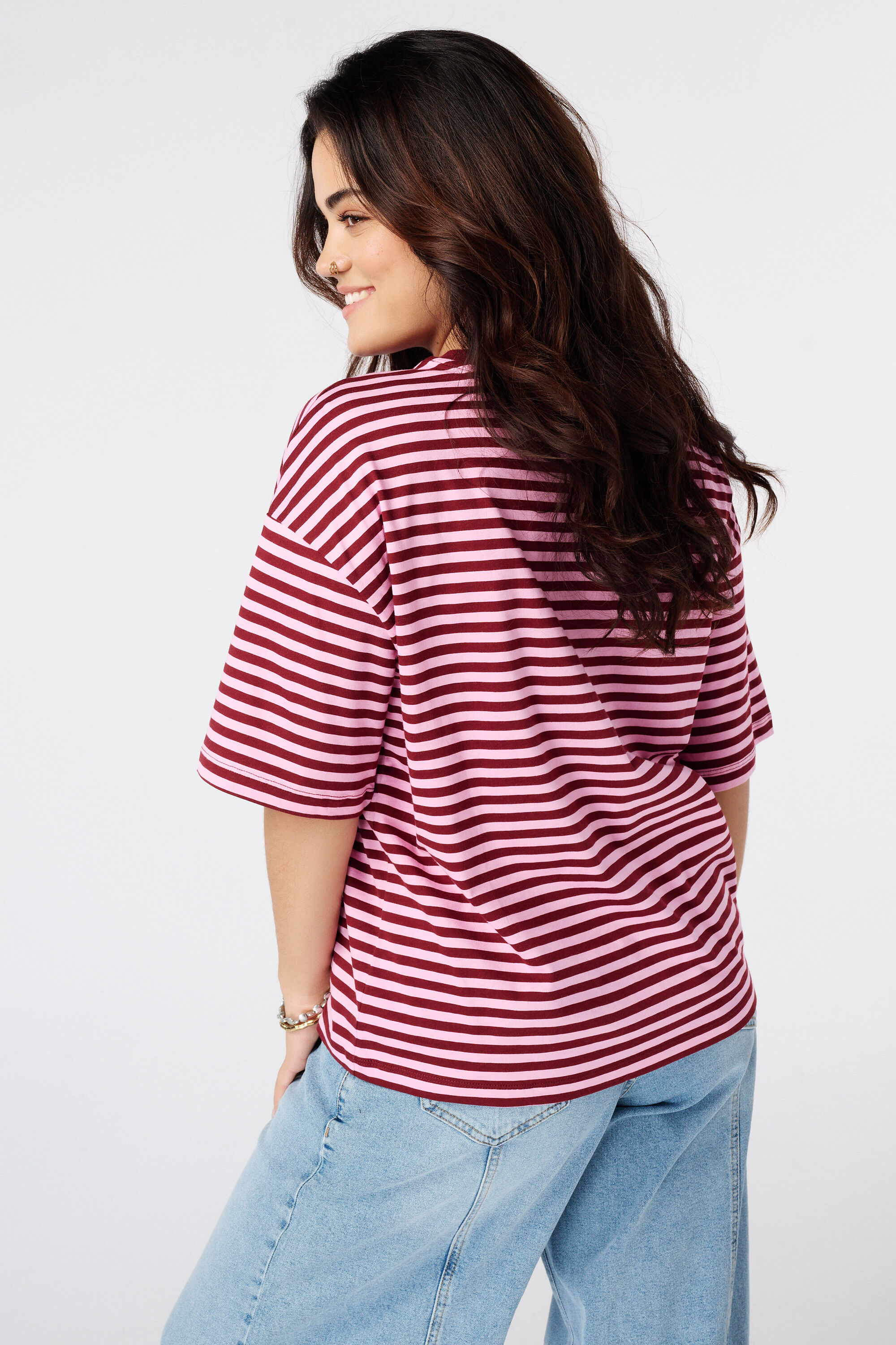 Gestreept t-shirt image number 1