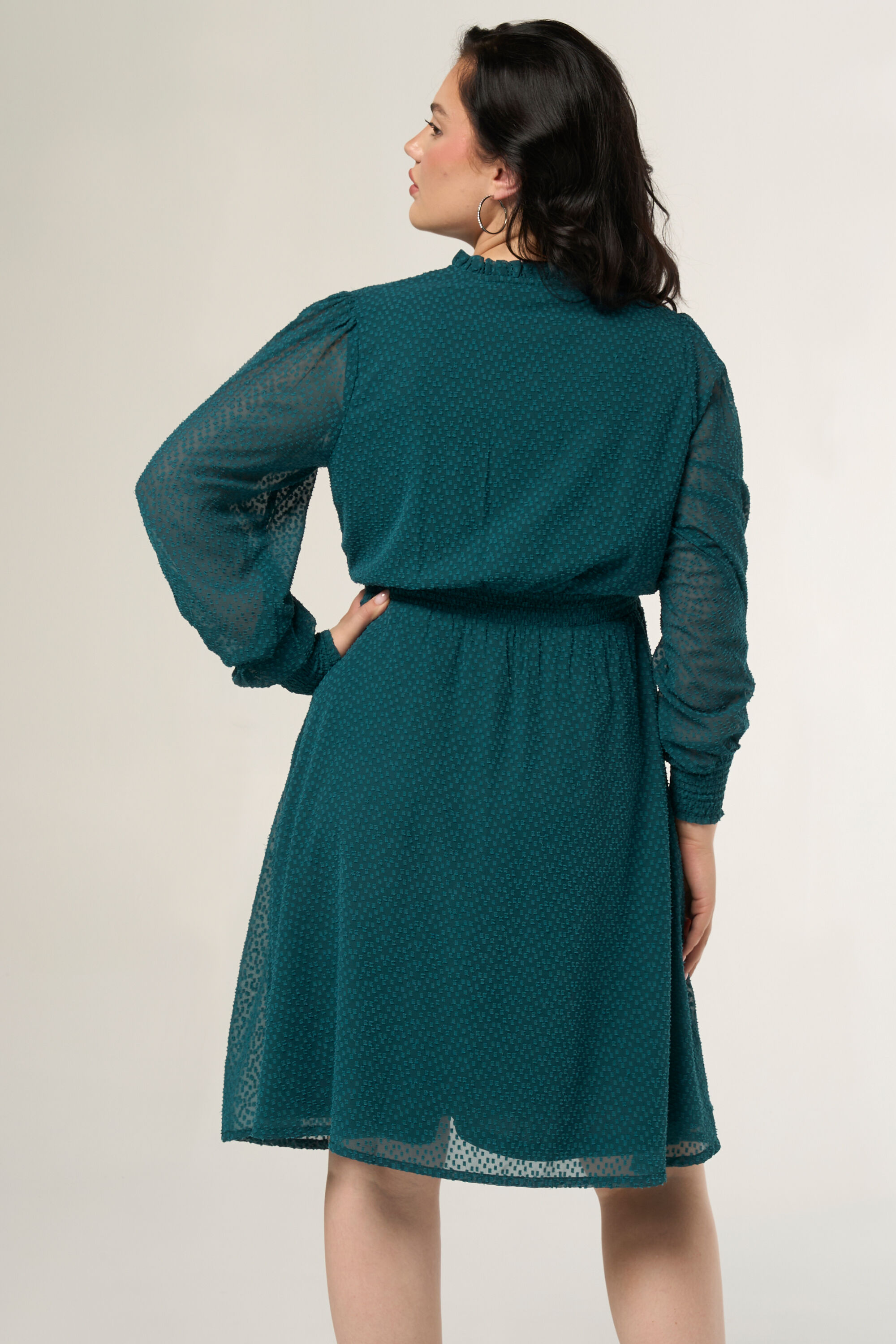 Jurk met knoopjes image number 3