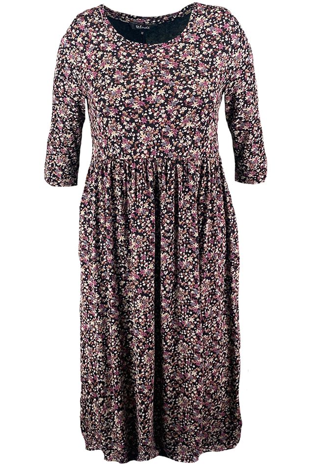 Lange jurk met print image number 1