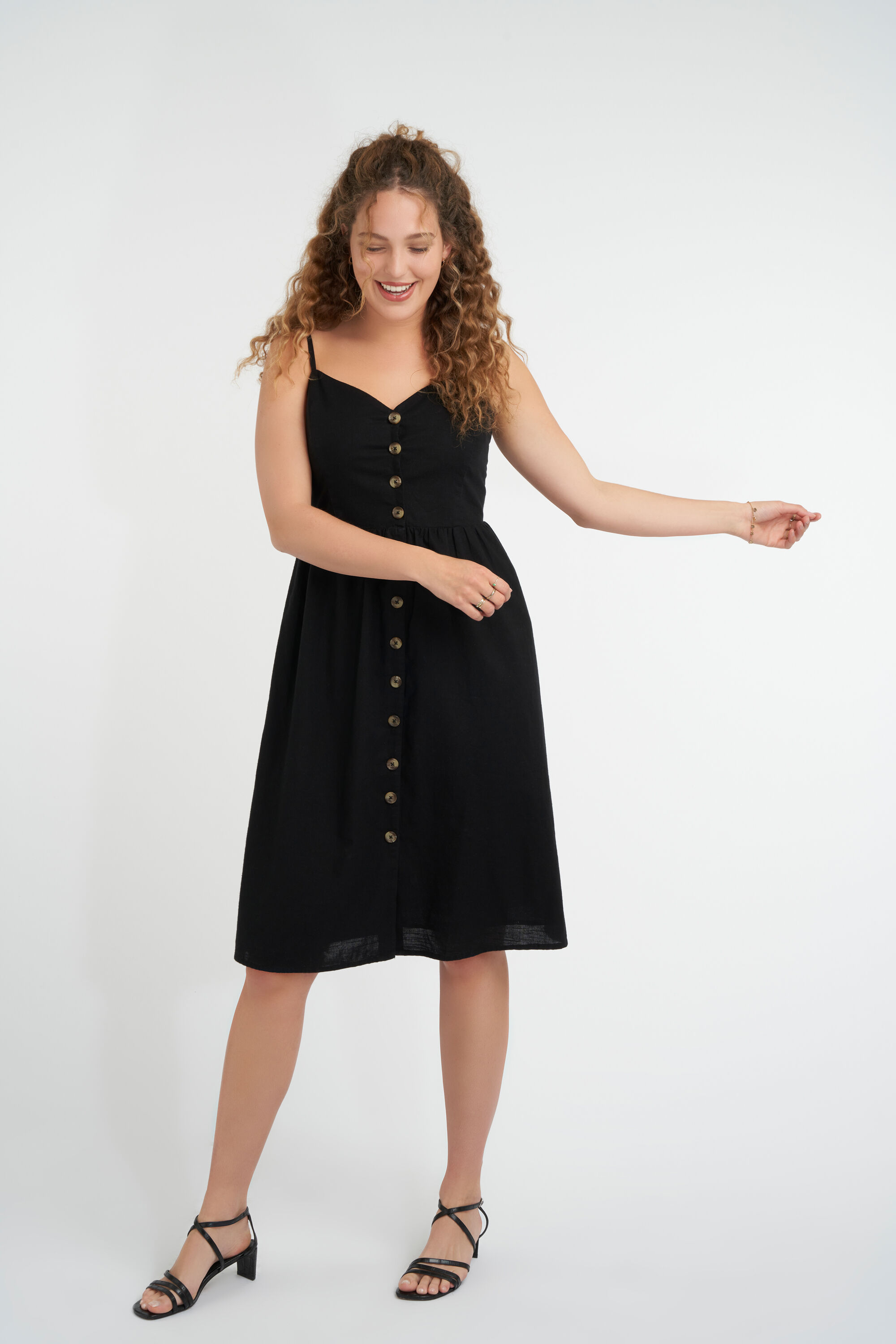 Doorgeknoopte jurk  image number 6