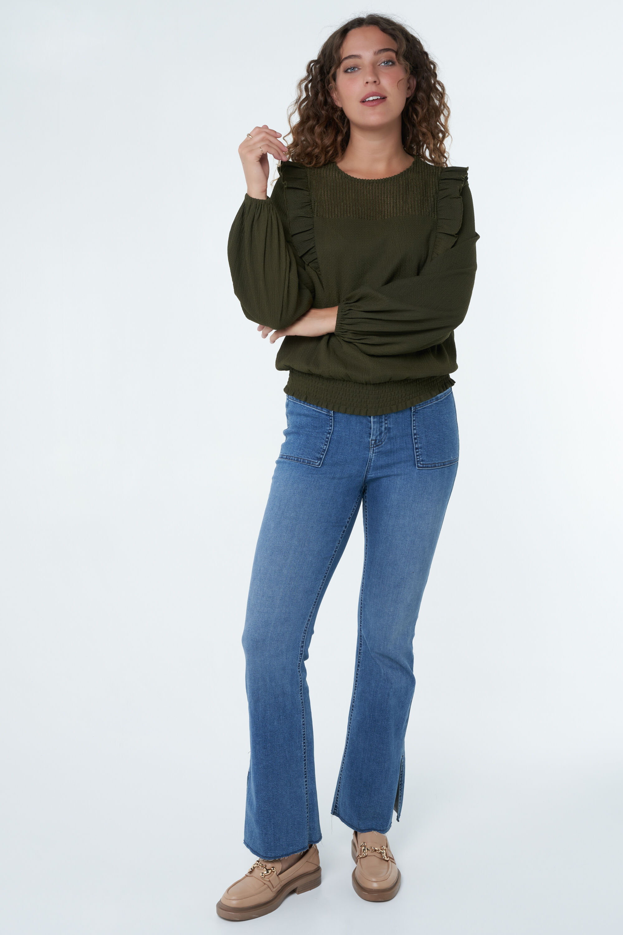 Top met ballon fit image number 5