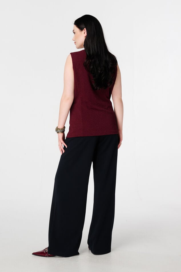 Rechtvallende broek met stretch image number 3