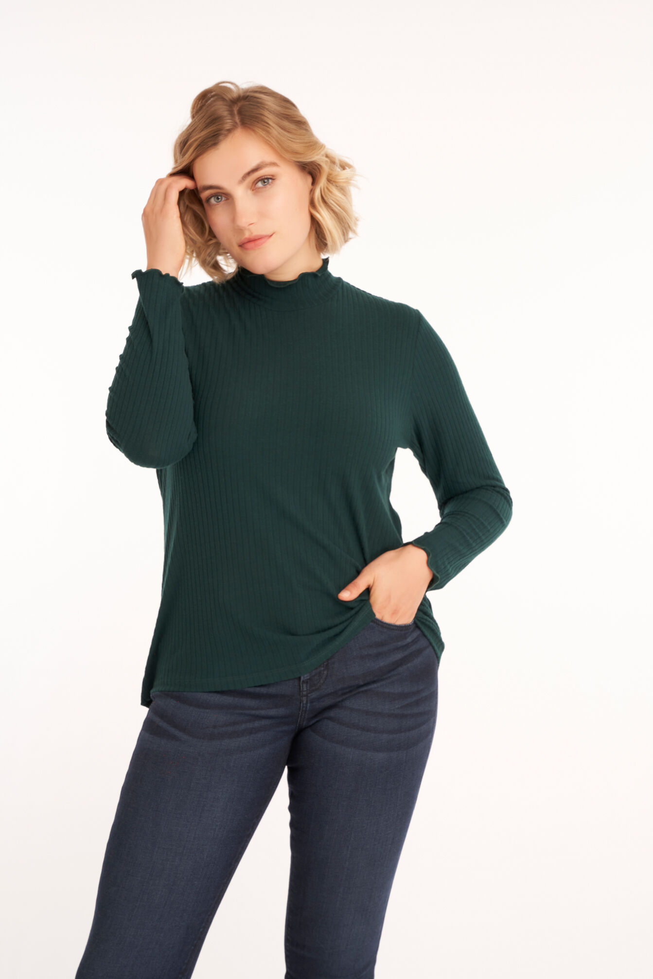 Top met hoge hals image number 0