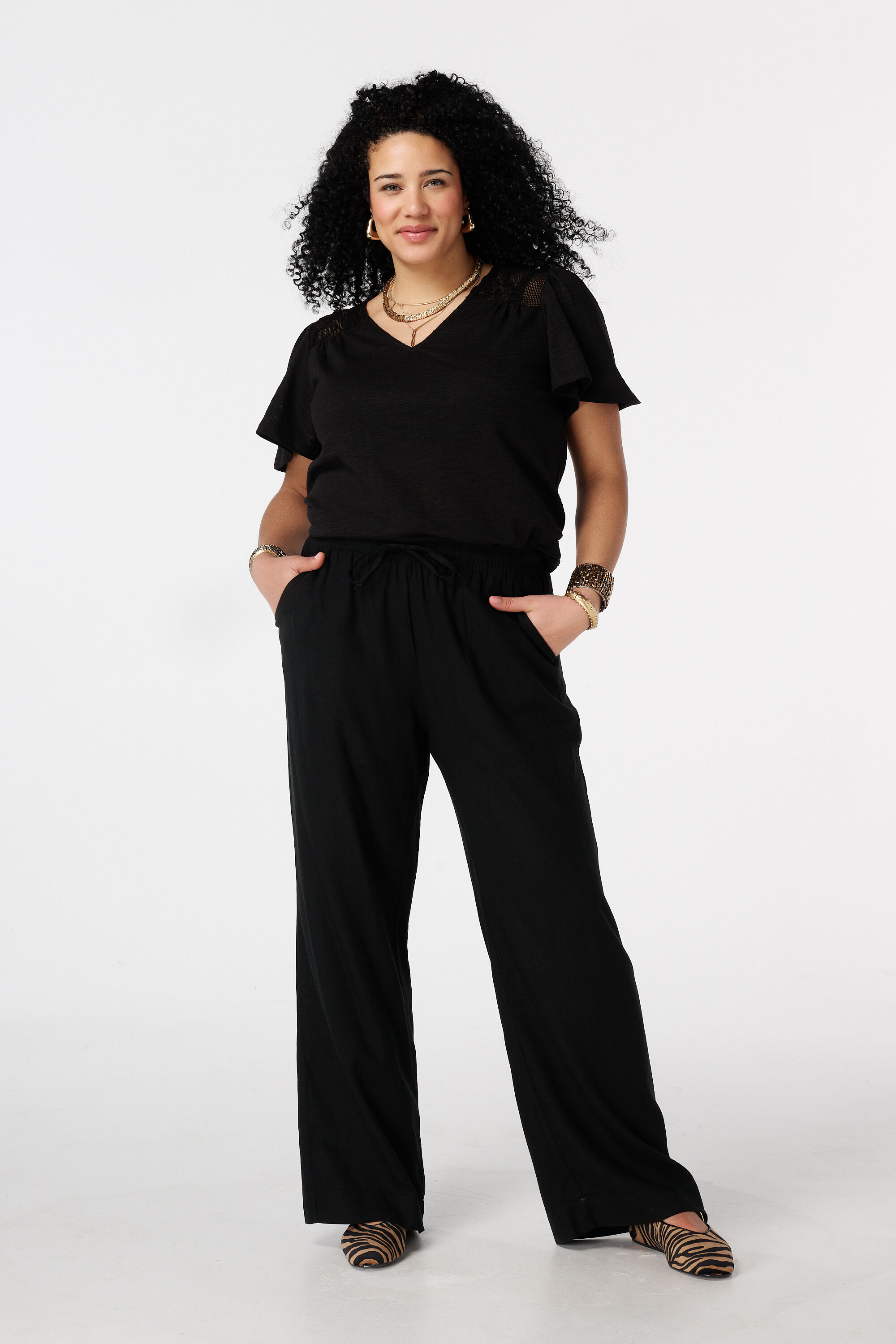 Top met vlindermouwen image number 5