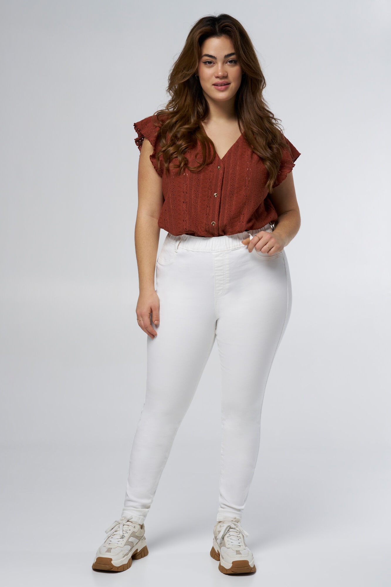 Tregging dames wit new arrivals