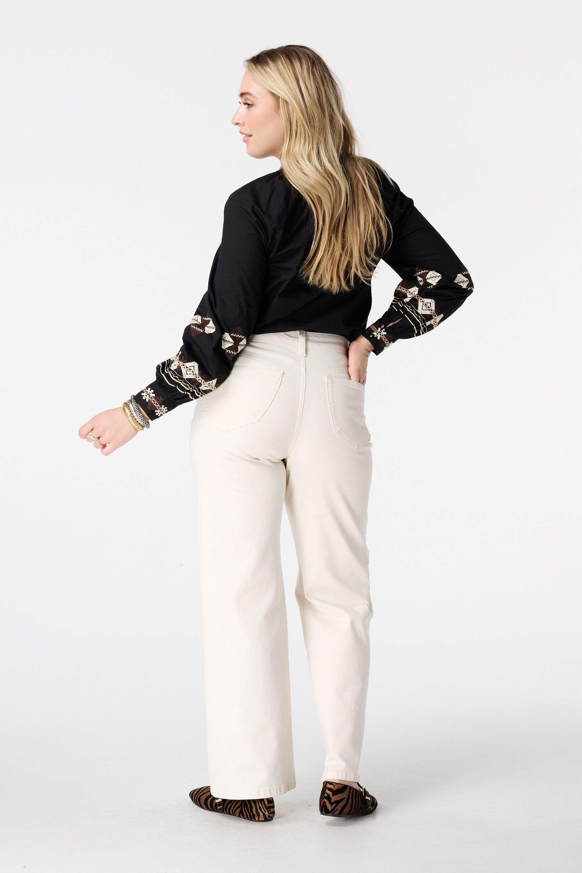 Wide leg jeans IVY image number 3