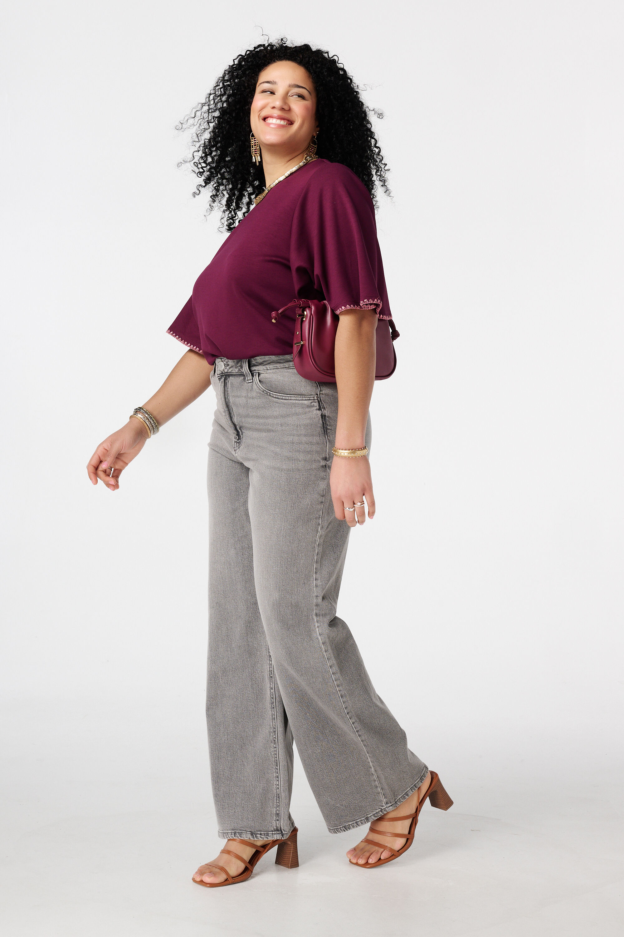 Wide leg jeans IVY Lengtemaat 34