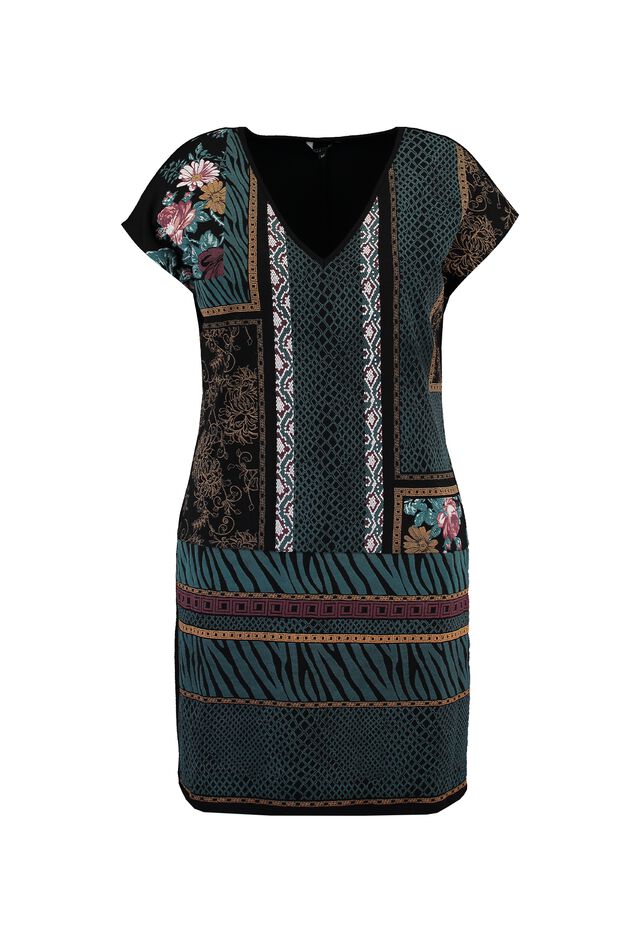 Jurk met waxprint image number 1