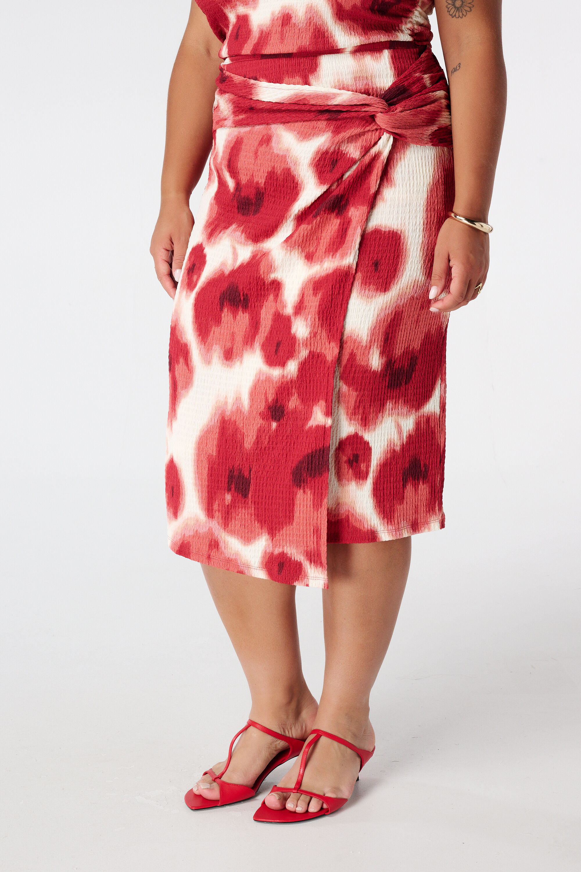 Wikkelrok met print image number 5