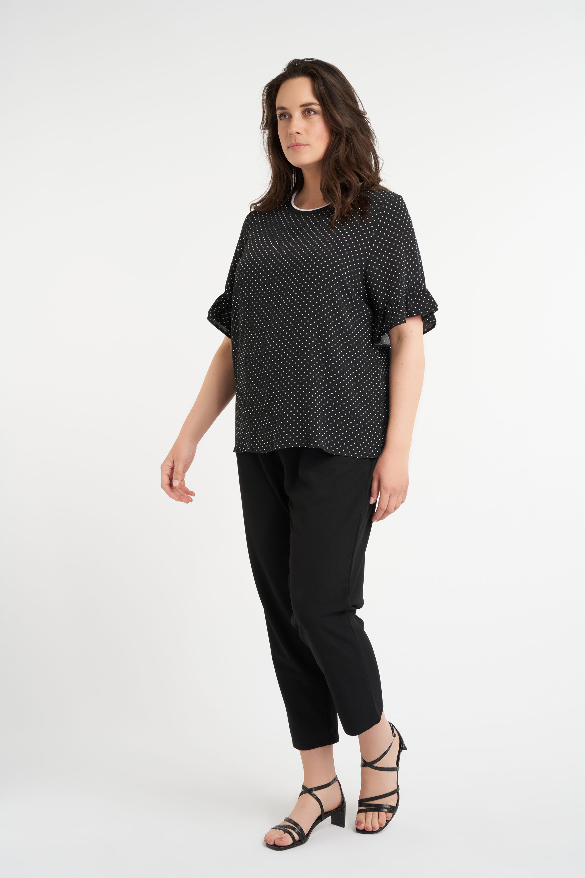 Top met ronde hals image number 5