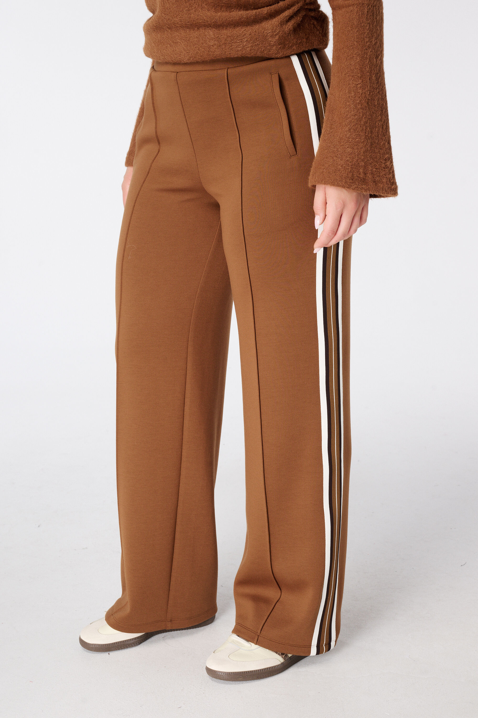 Broek met contraststreep image number 5