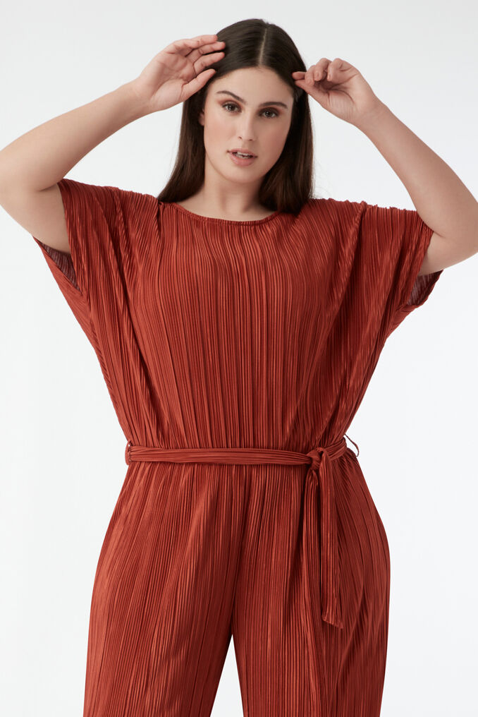 Pliss&eacute; jumpsuit image number 6