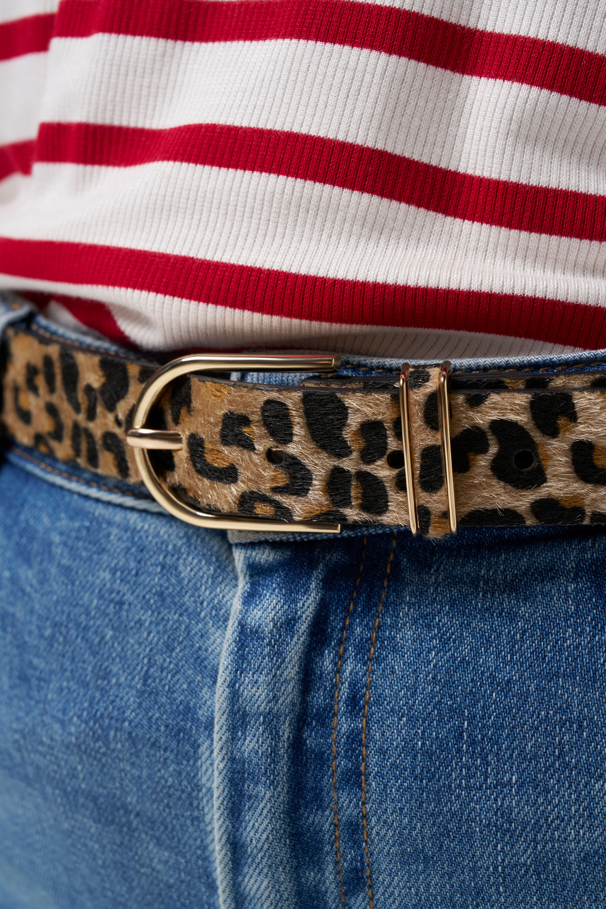 Riem met panterprint image number 3