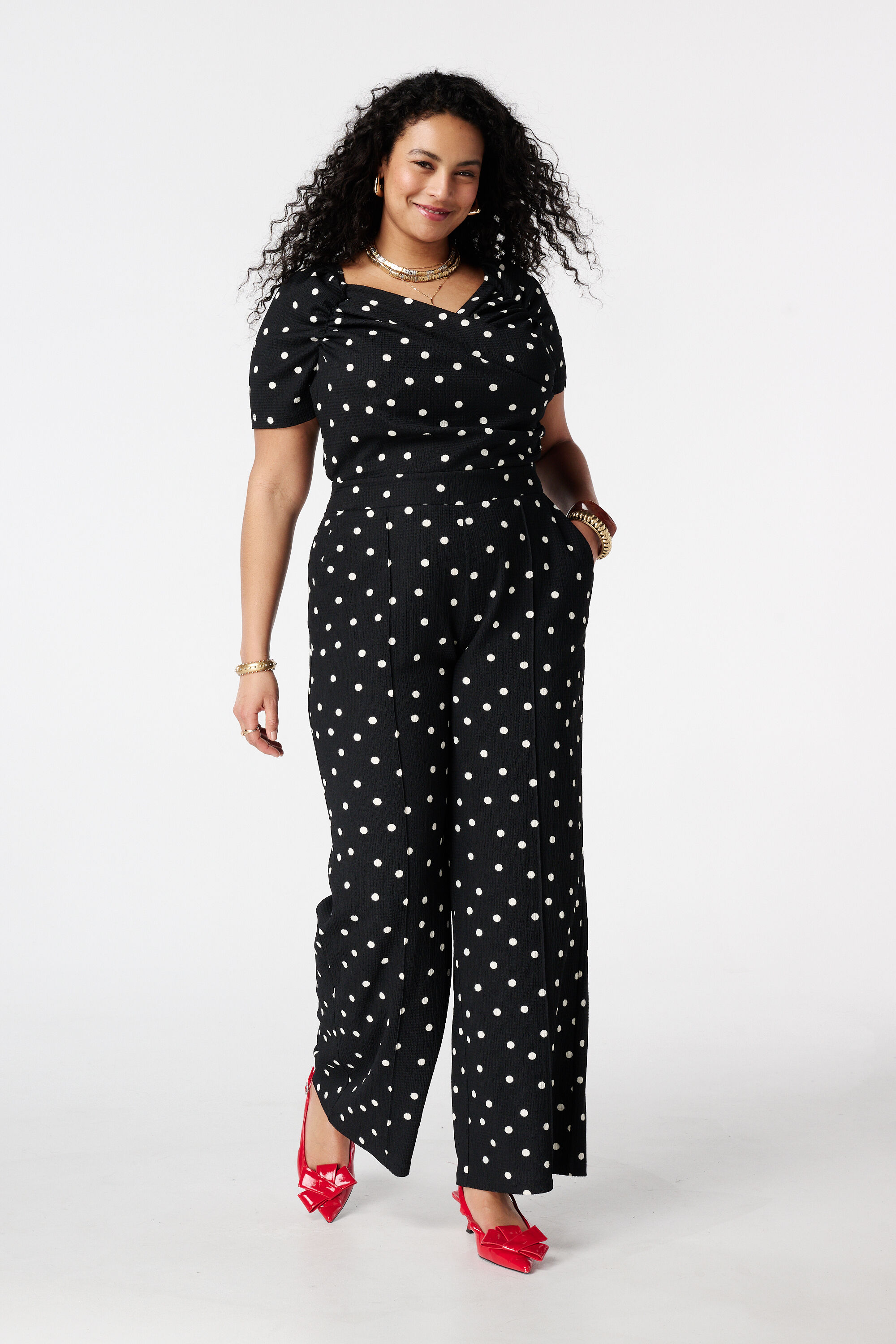 Off shoulder jumpsuit
