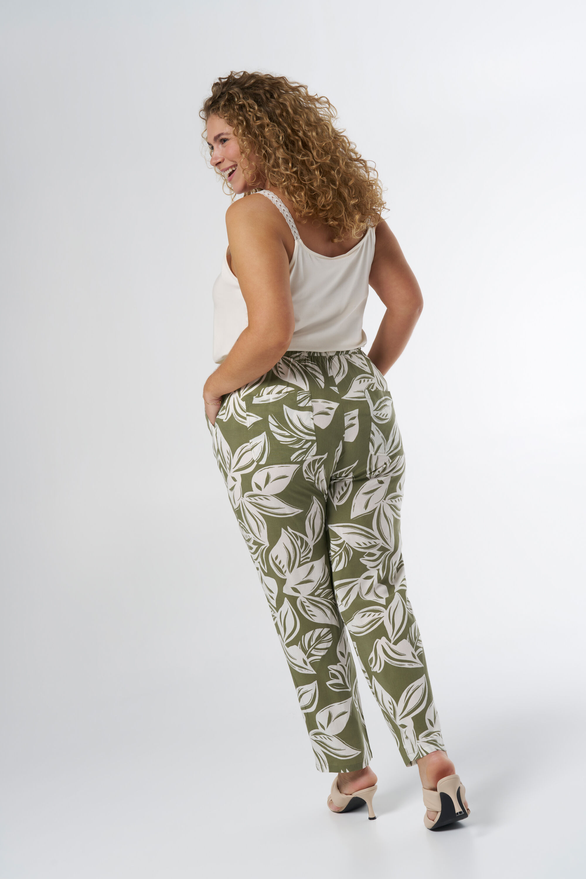 Broek met print image number 3