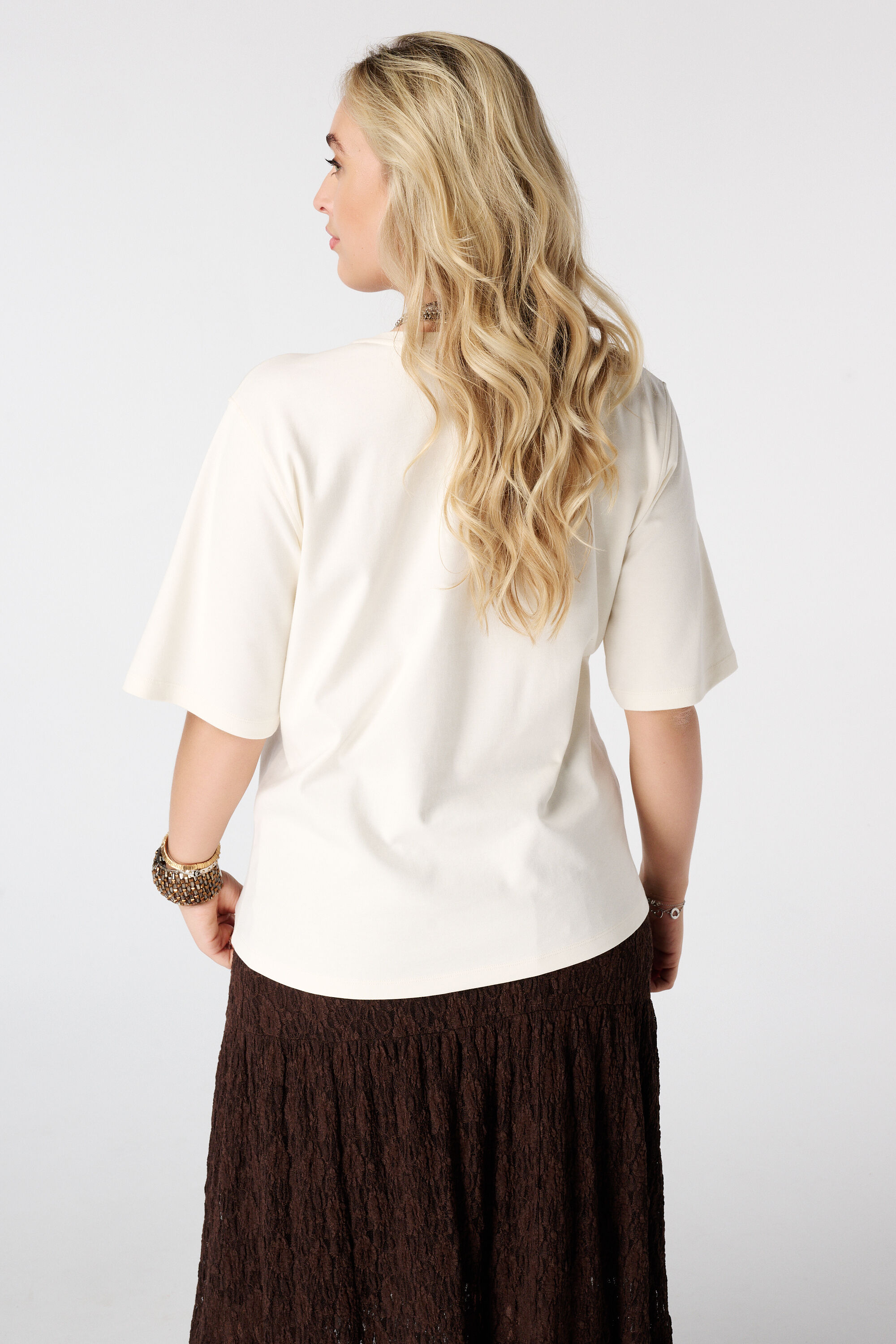 Oversized t-shirt met print image number 3